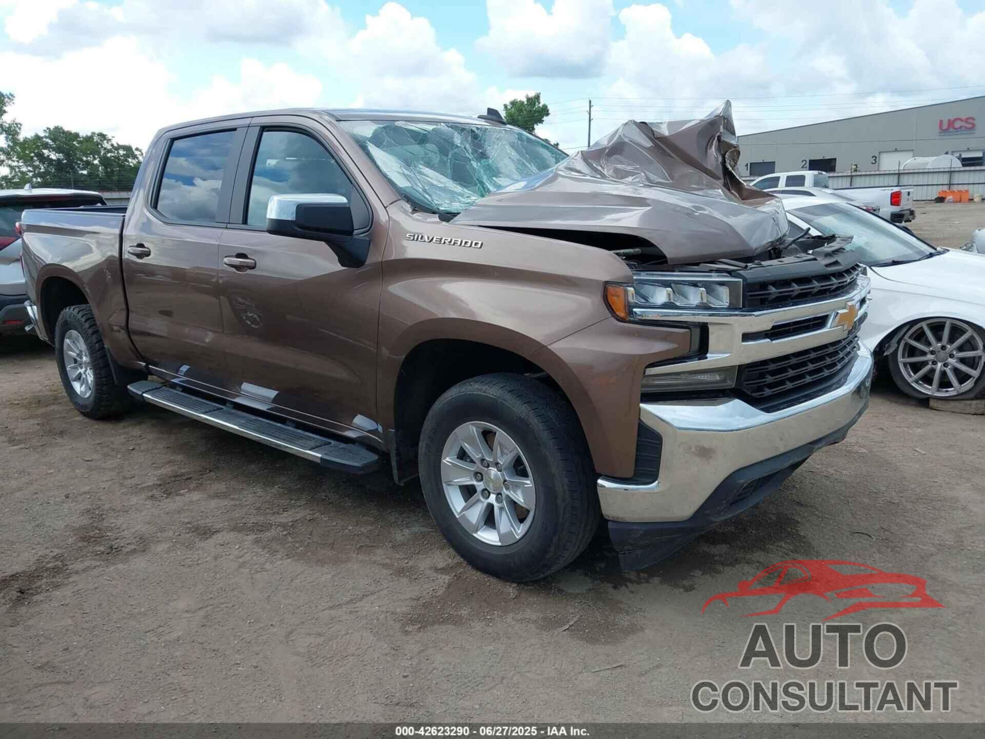 CHEVROLET SILVERADO 1500 2019 - 3GCPWCED0KG304065