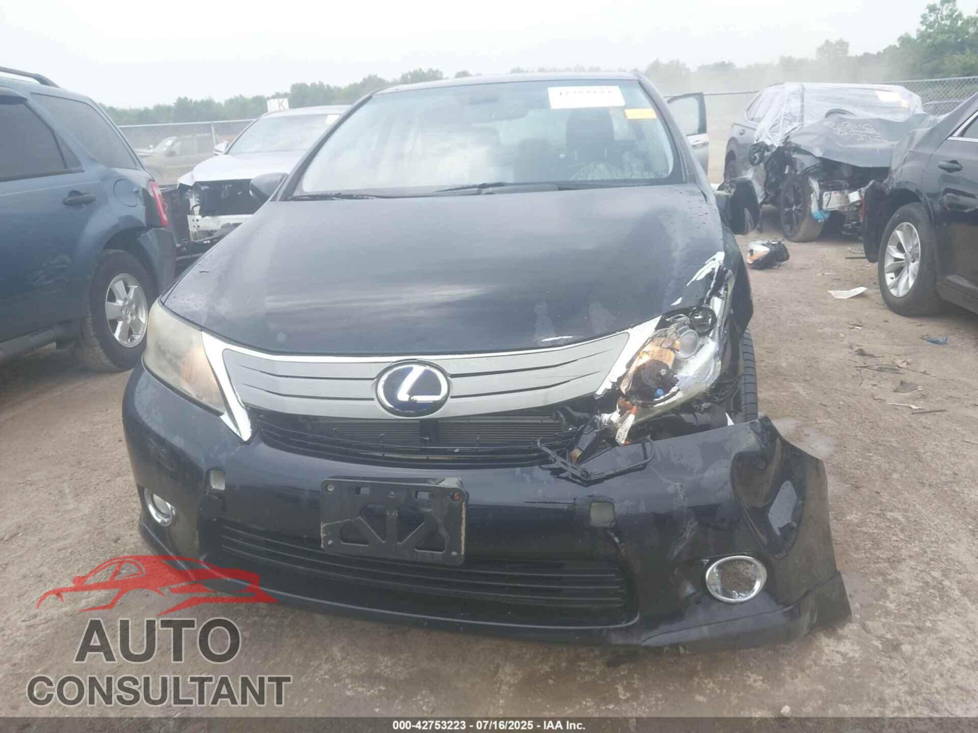 LEXUS HS 2010 - JTHBB1BA5A2014124