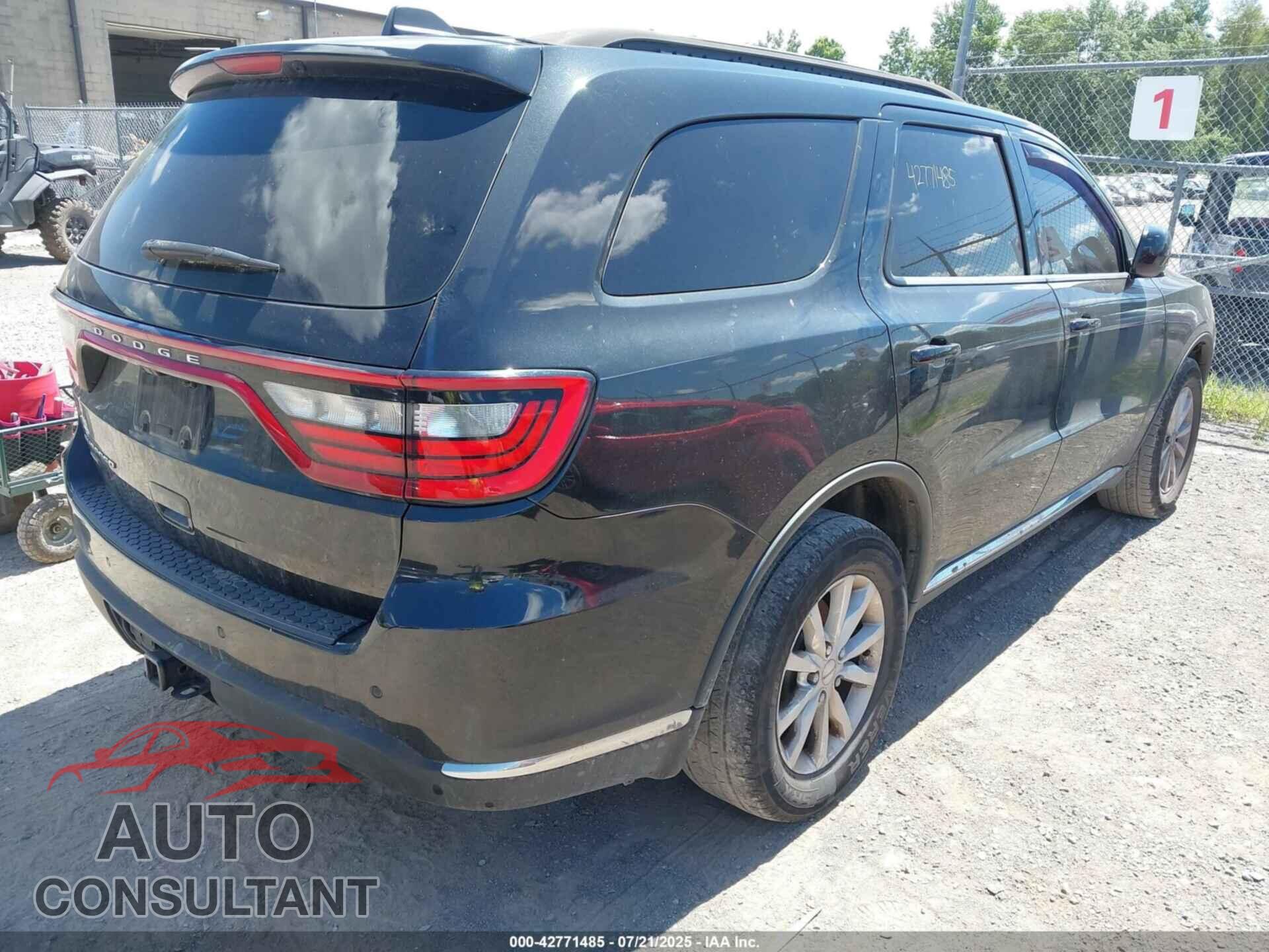 DODGE DURANGO 2014 - 1C4RDJAG7EC561962