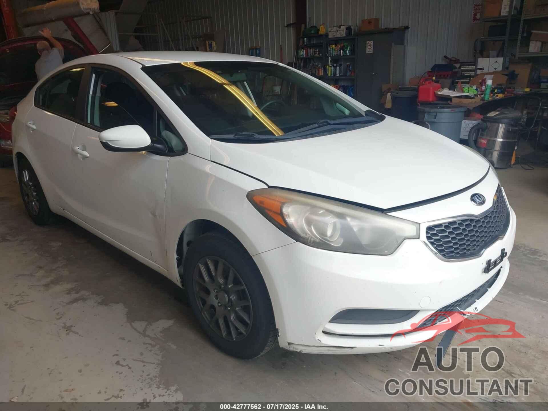 KIA FORTE 2016 - KNAFK4A67G5620286