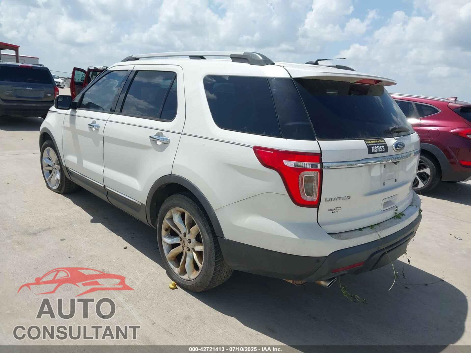 FORD EXPLORER 2013 - 1FM5K8F82DGB43522