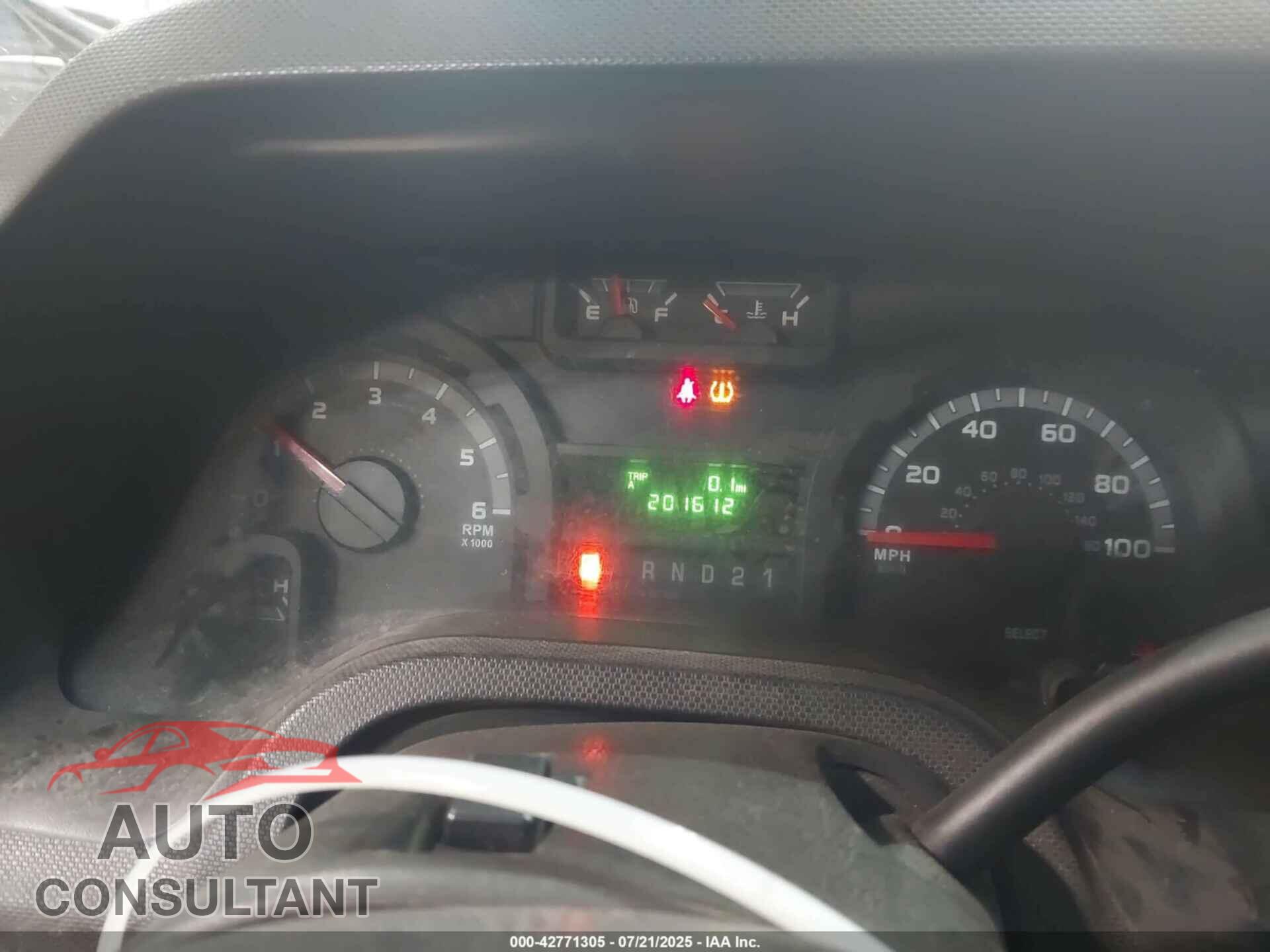 FORD E-150 2012 - 1FTNE1EW0CDA53613