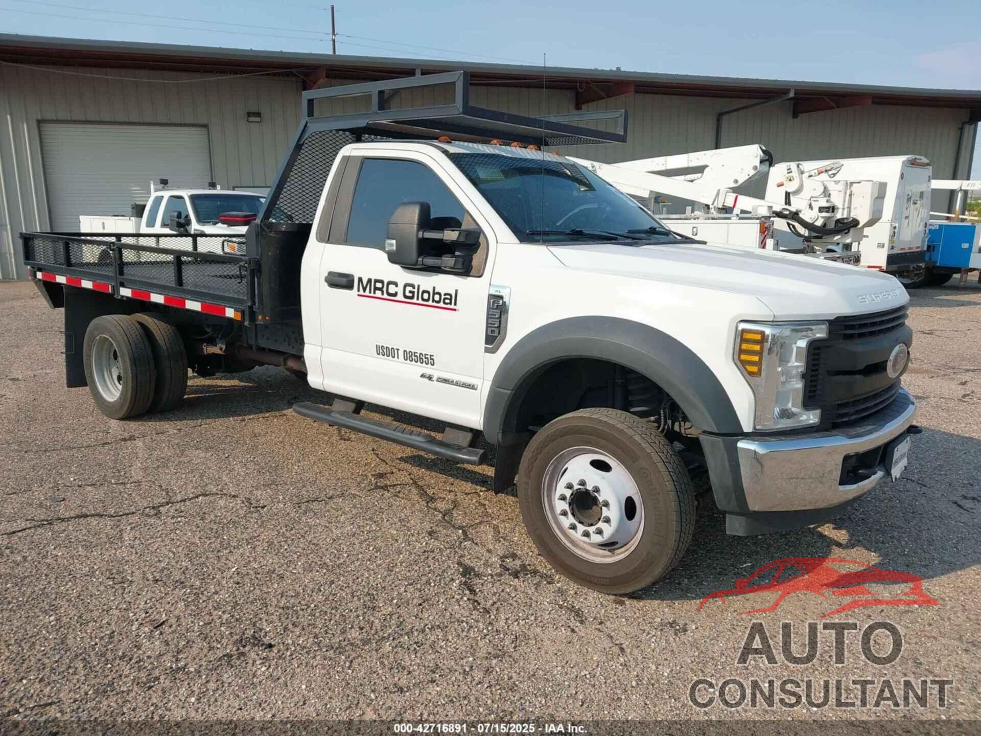 FORD F-550 CHASSIS 2019 - 1FDUF5GT4KDA24922