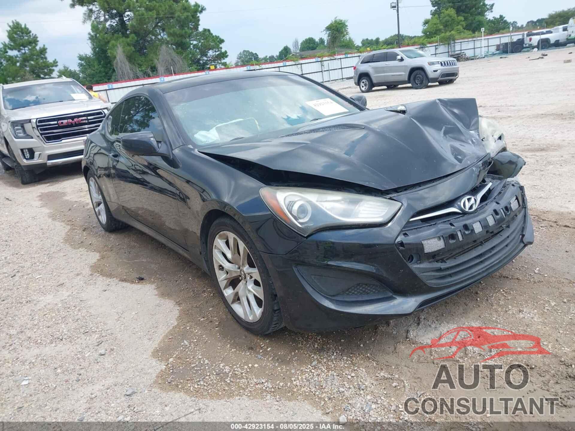 HYUNDAI GENESIS 2013 - KMHHT6KD0DU091858