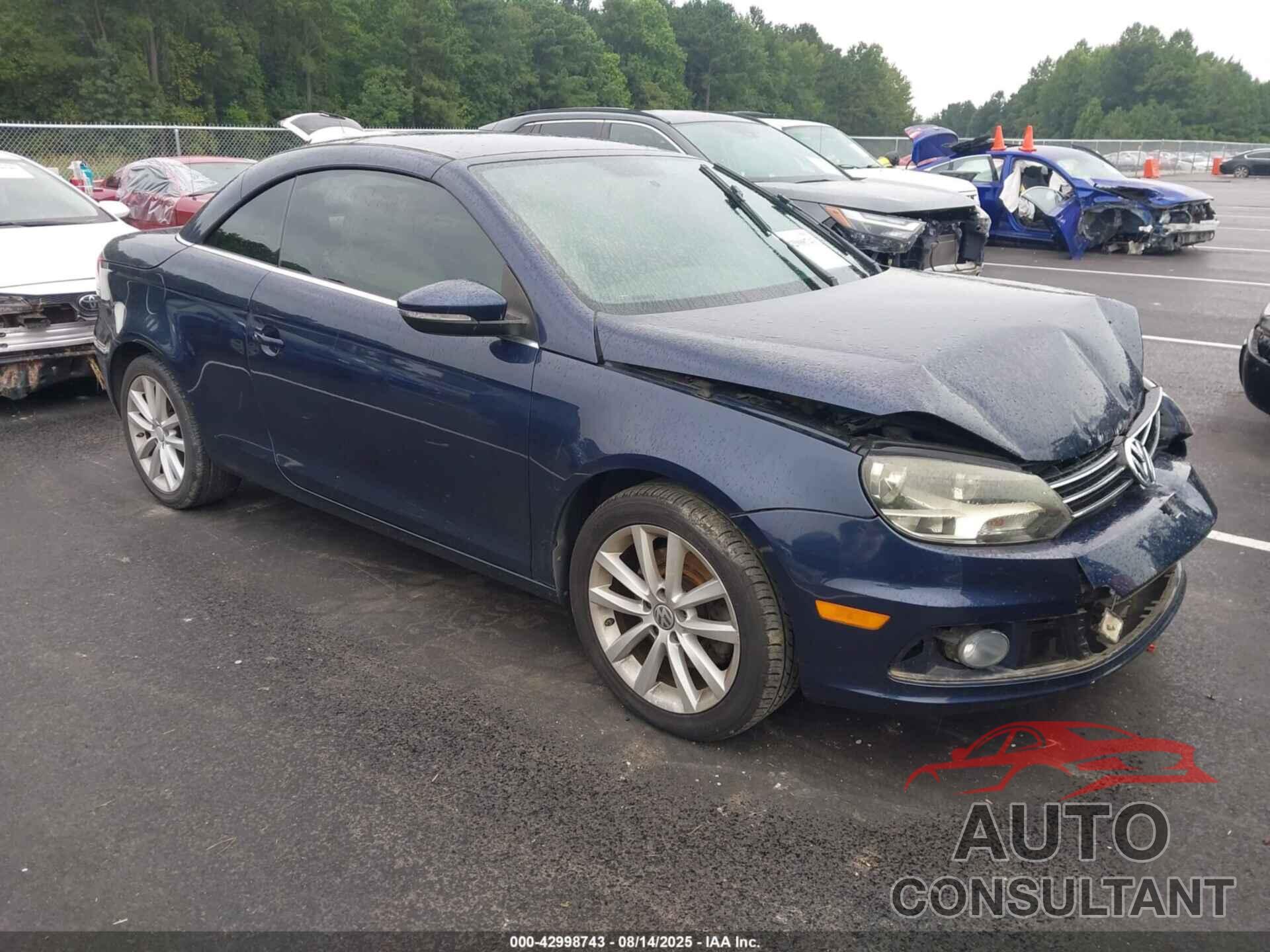 VOLKSWAGEN EOS 2012 - WVWBW7AHXCV003130
