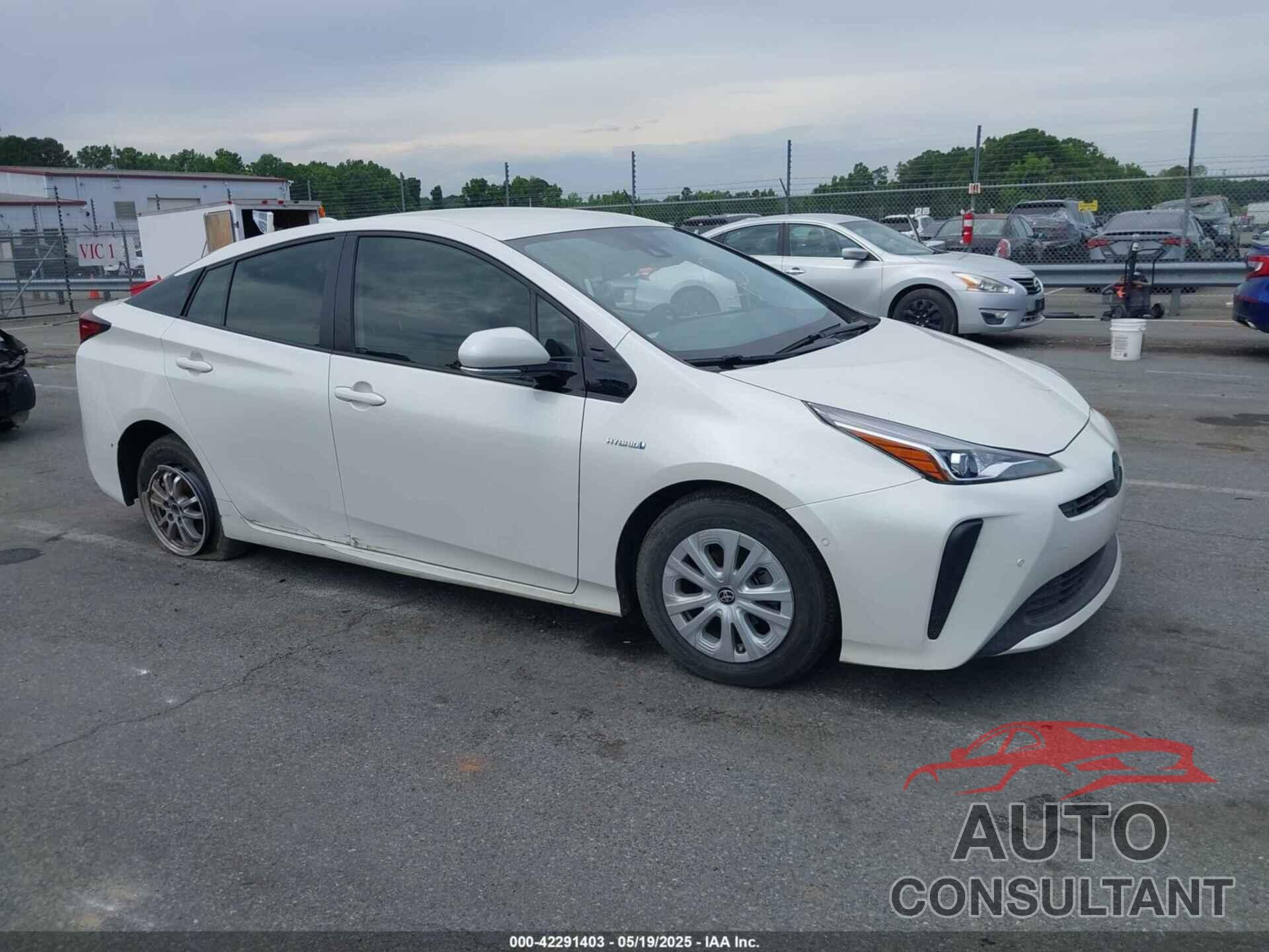 TOYOTA PRIUS 2019 - JTDKARFU3K3102222