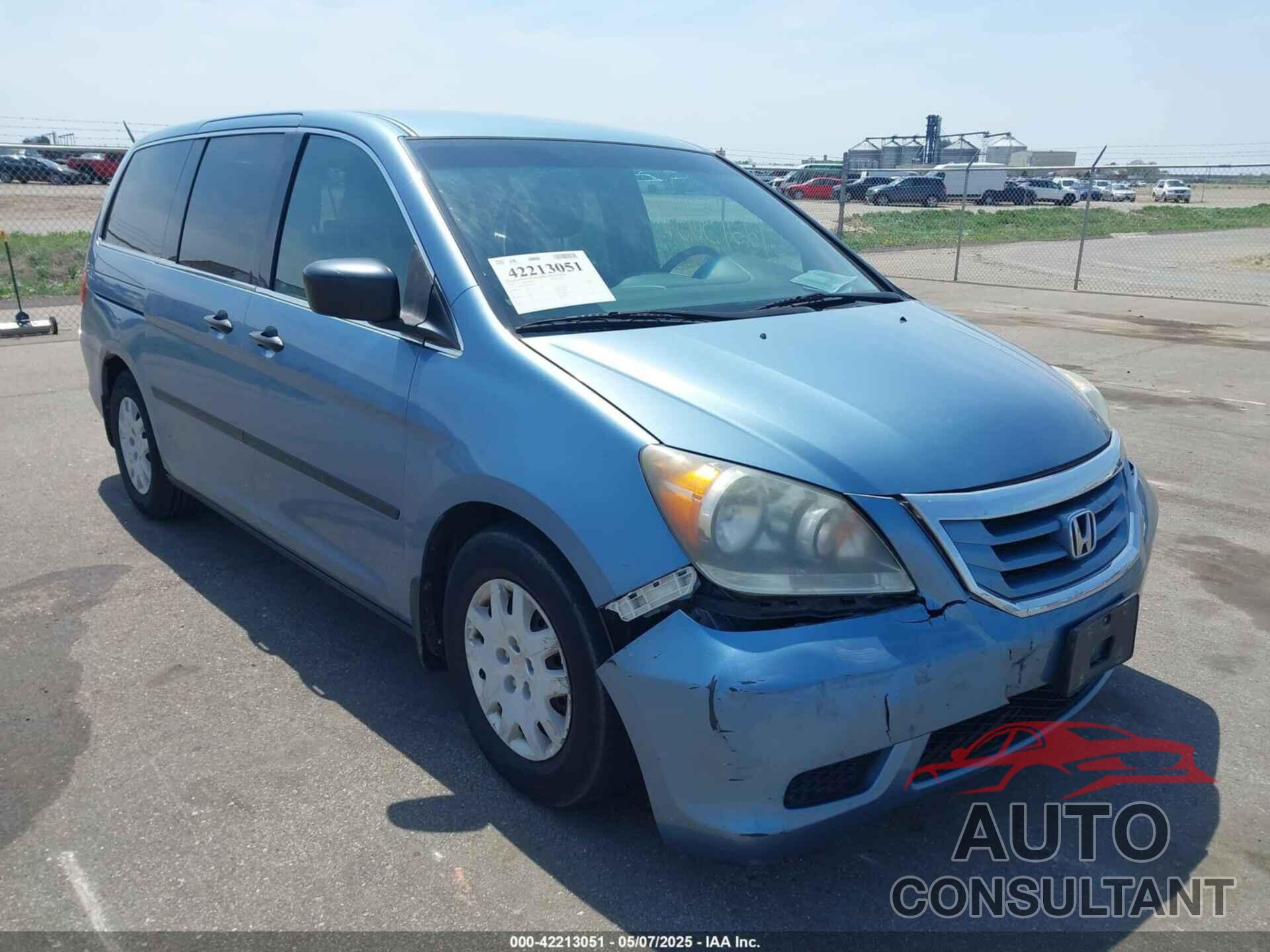 HONDA ODYSSEY 2009 - 5FNRL38299B056720