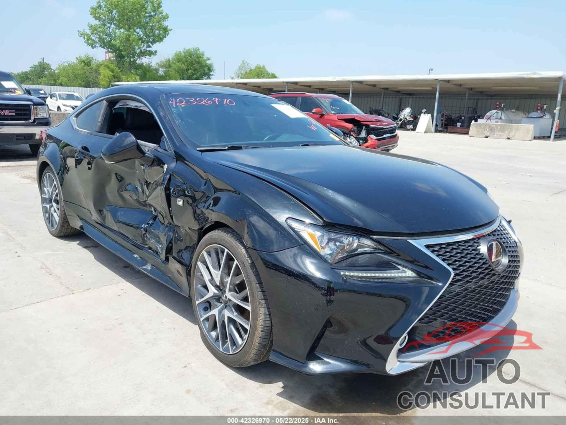 LEXUS RC 350 2015 - JTHSE5BC1F5000906