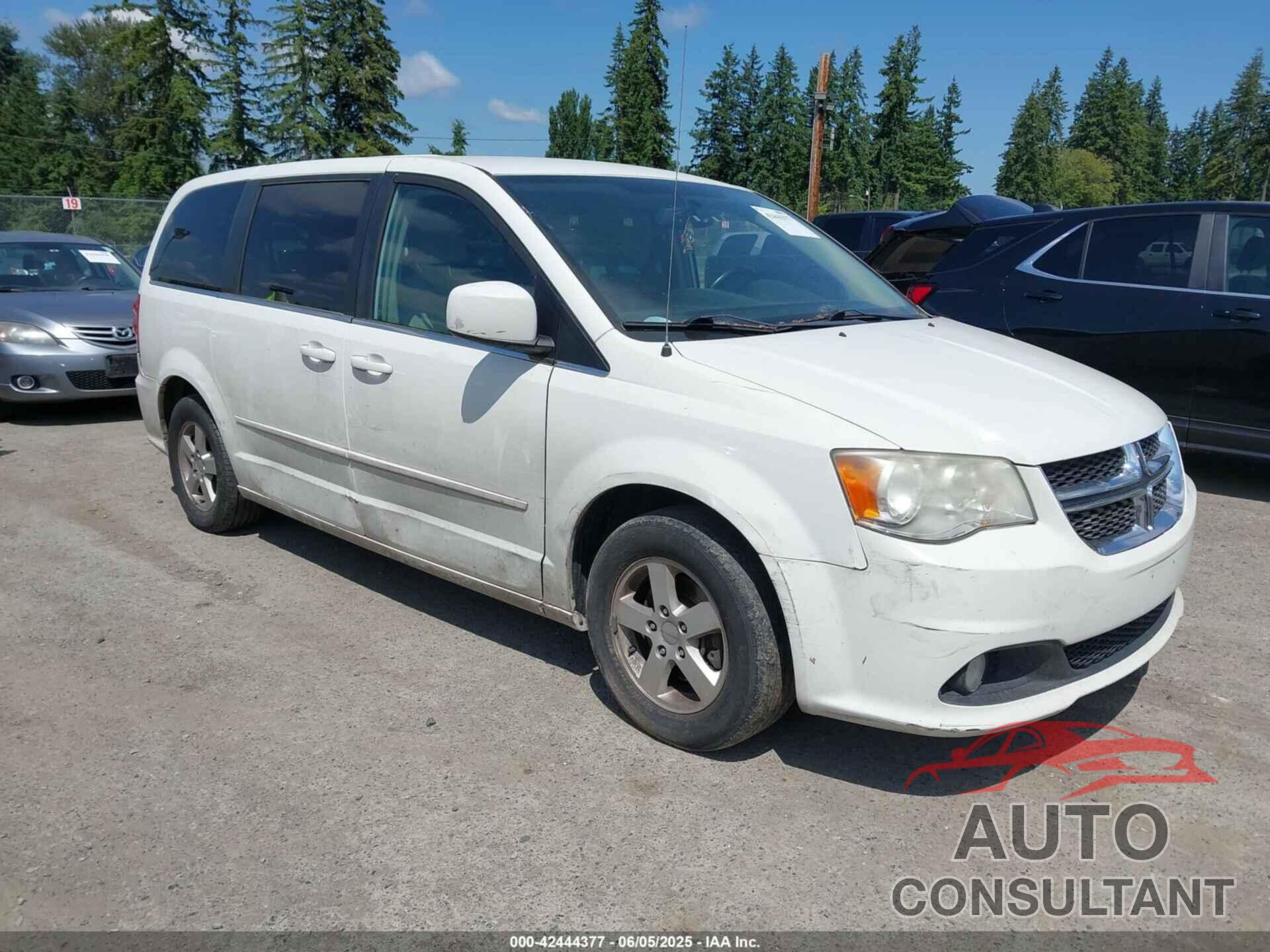DODGE GRAND CARAVAN 2012 - 2C4RDGDG1CR122596