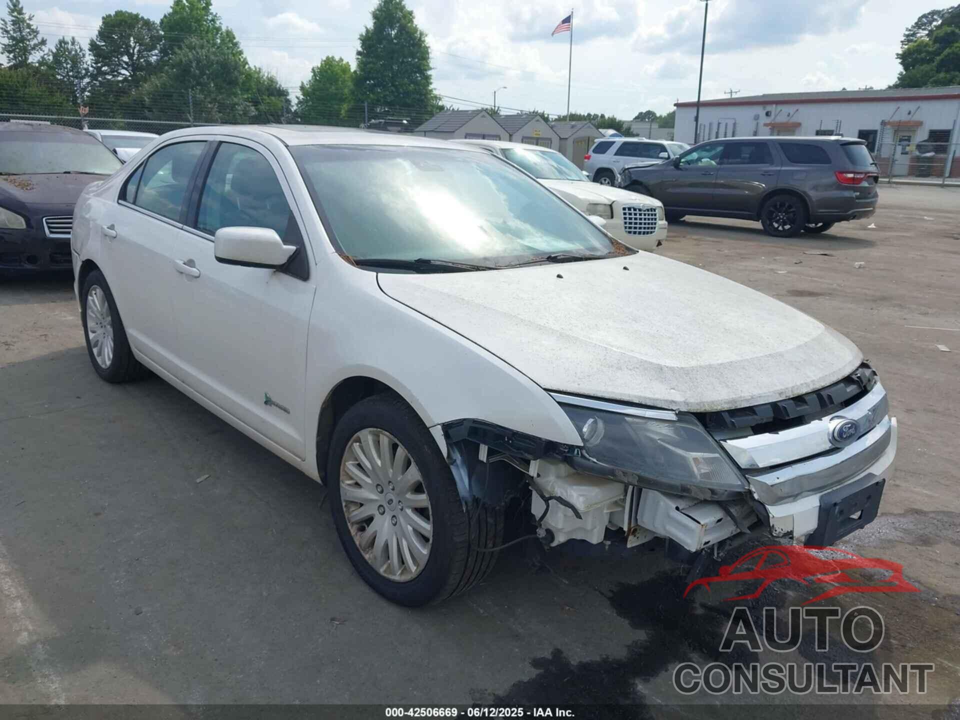 FORD FUSION HYBRID 2012 - 3FADP0L39CR216555