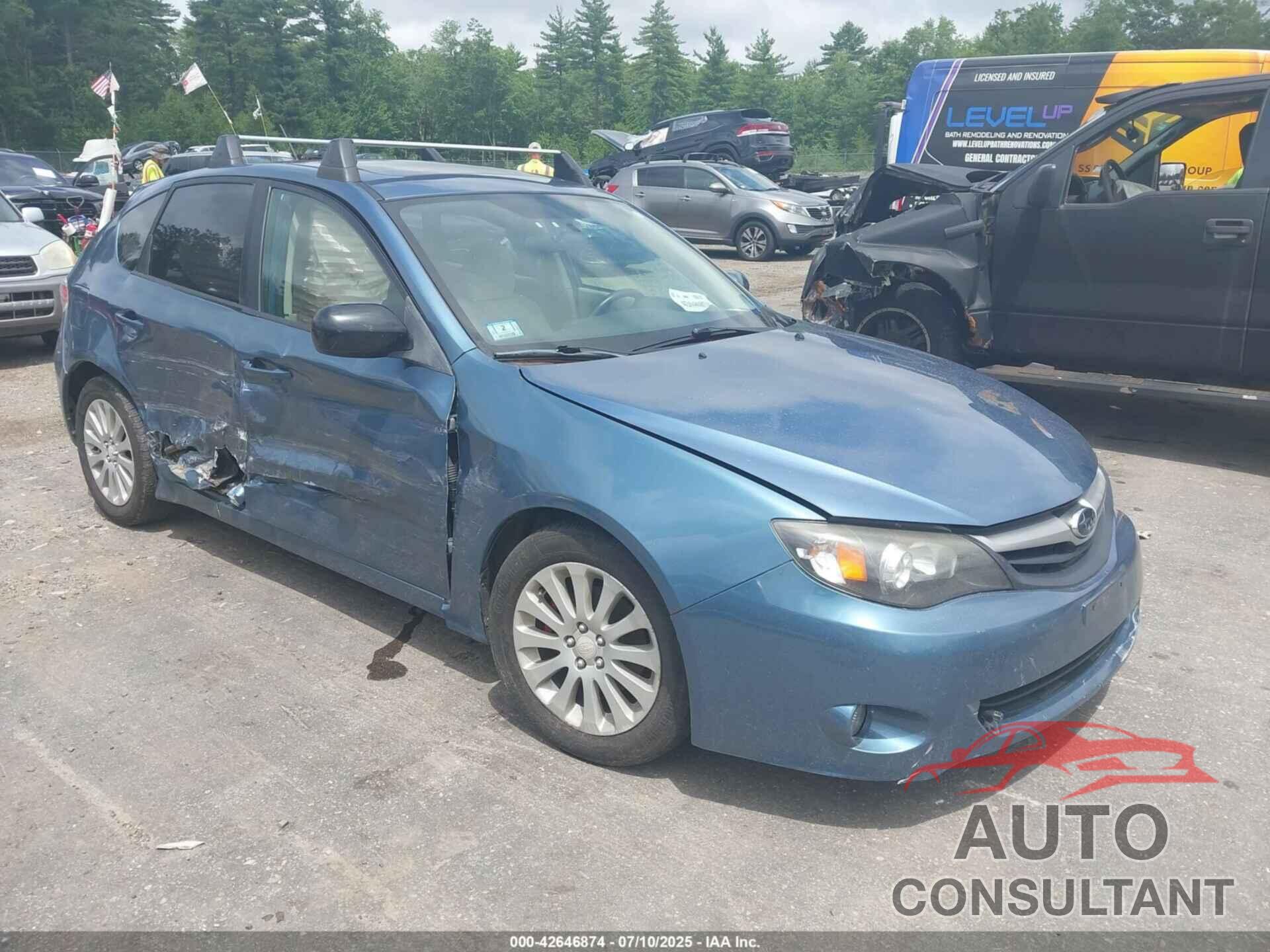 SUBARU IMPREZA 2010 - JF1GH6B63AH827009