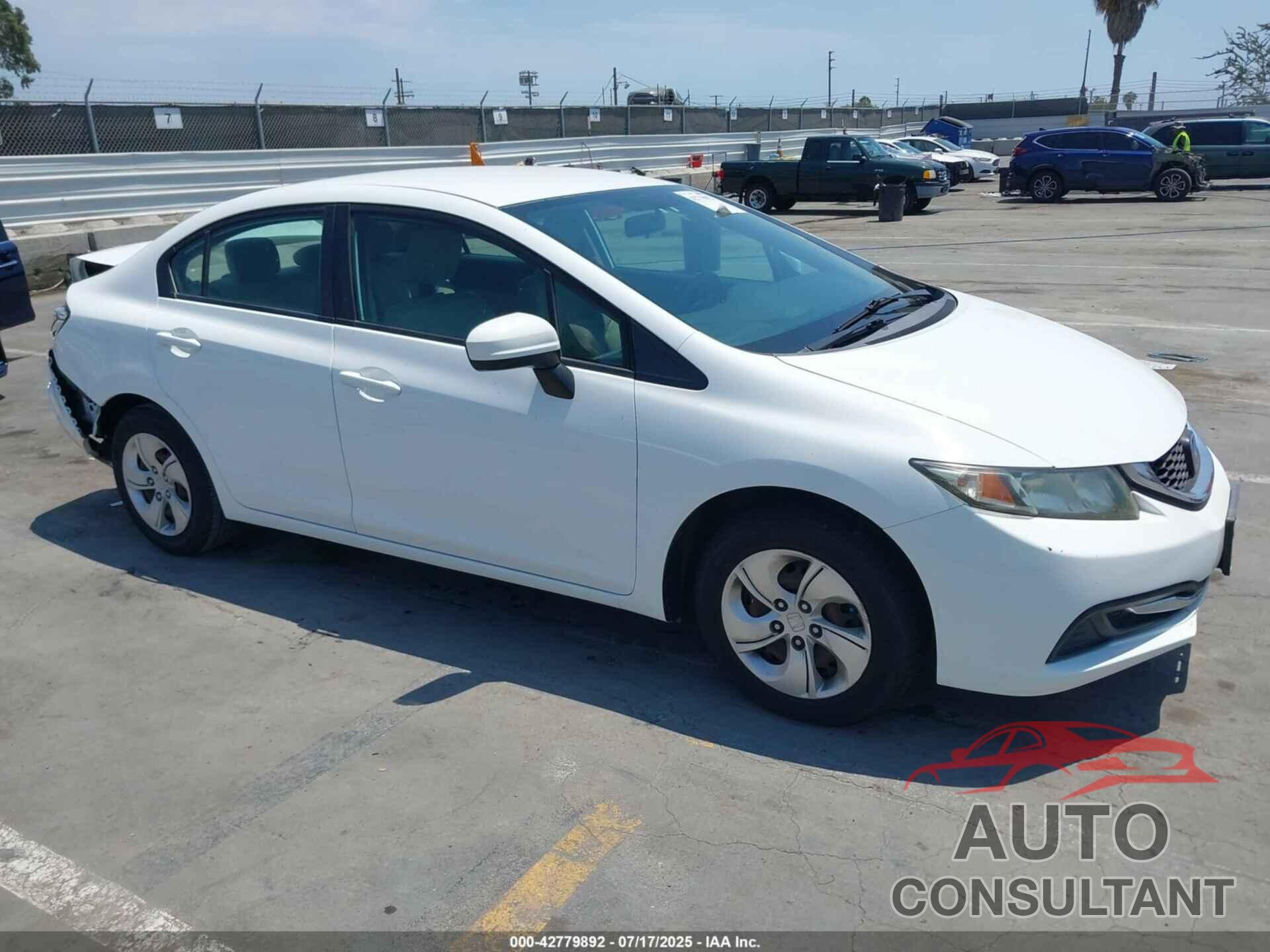 HONDA CIVIC 2014 - 19XFB2F50EE262067