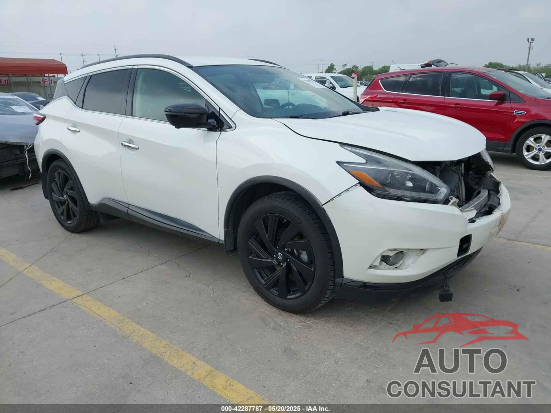 NISSAN MURANO 2018 - 5N1AZ2MG4JN154689