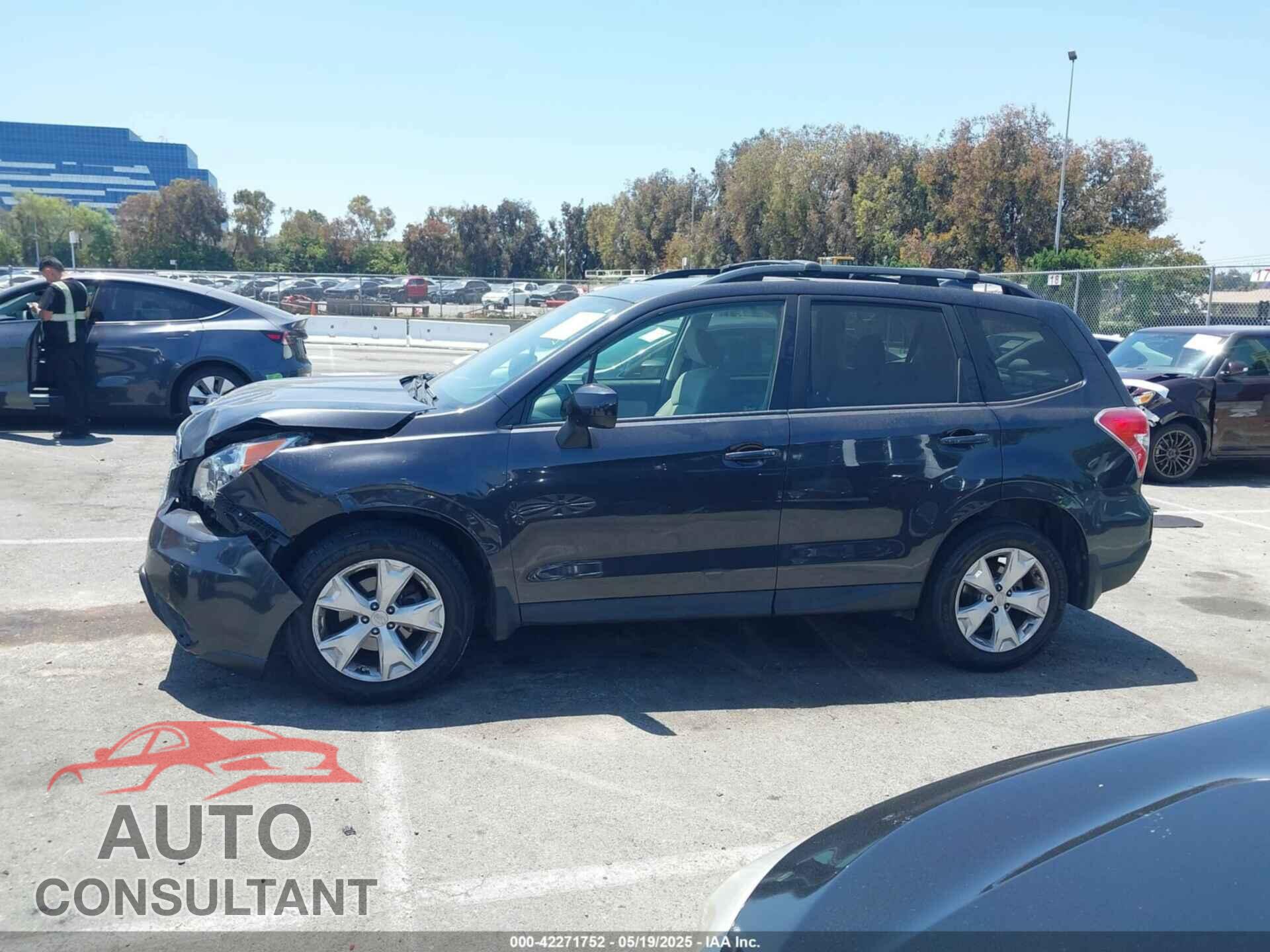 SUBARU FORESTER 2016 - JF2SJAFC8GH537483