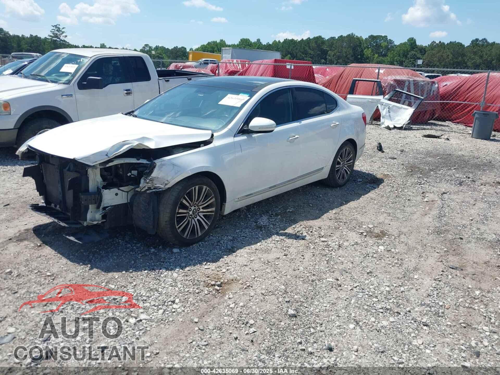 KIA CADENZA 2014 - KNALN4D77E5129633