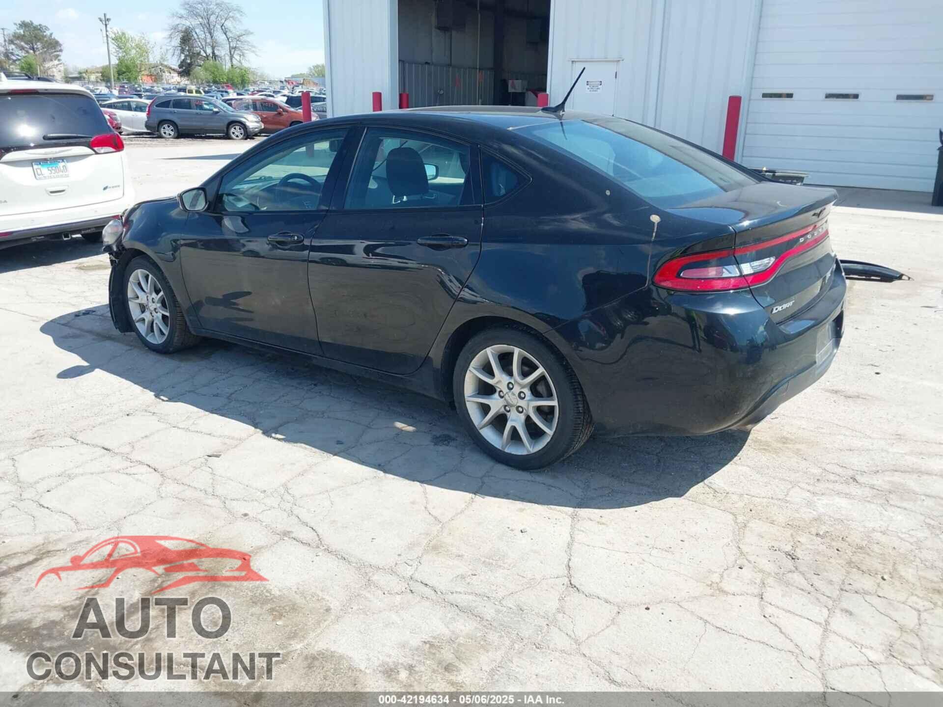 DODGE DART 2013 - 1C3CDFBA9DD324299