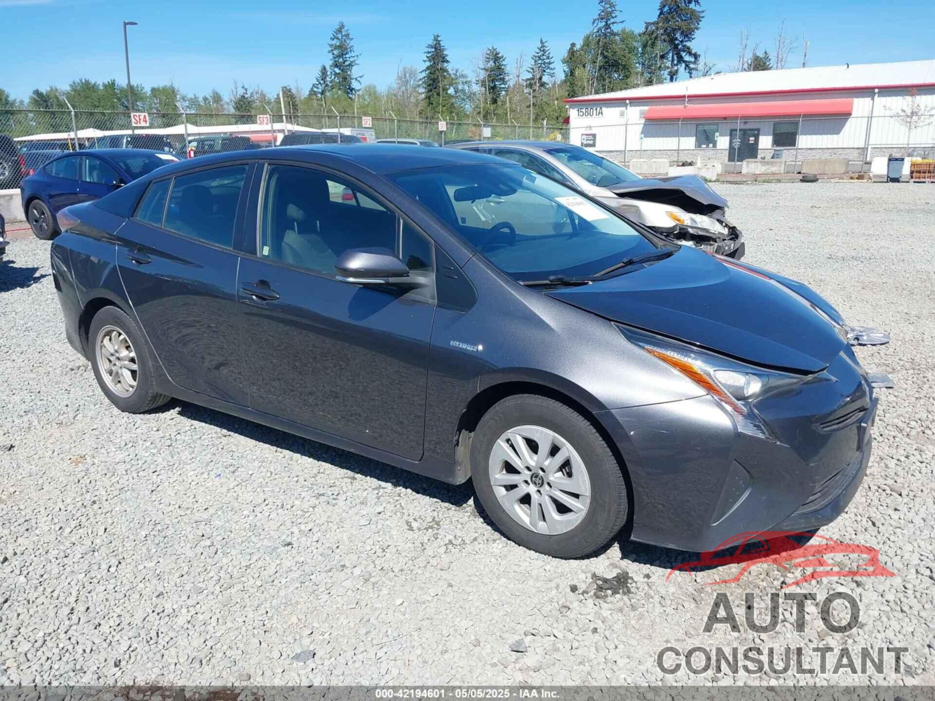TOYOTA PRIUS 2017 - JTDKBRFU7H3031693