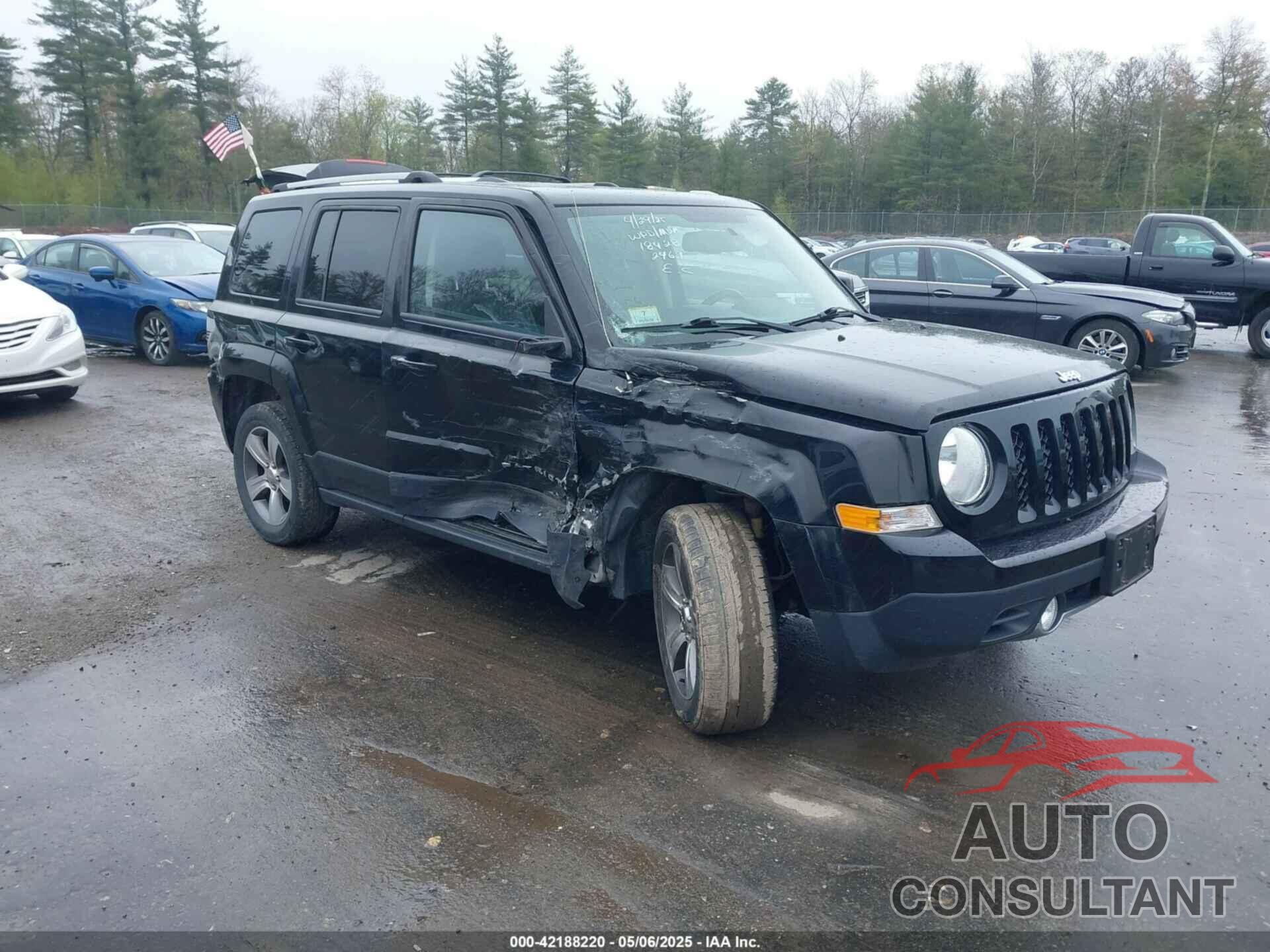 JEEP PATRIOT 2017 - 1C4NJRFB9HD162469