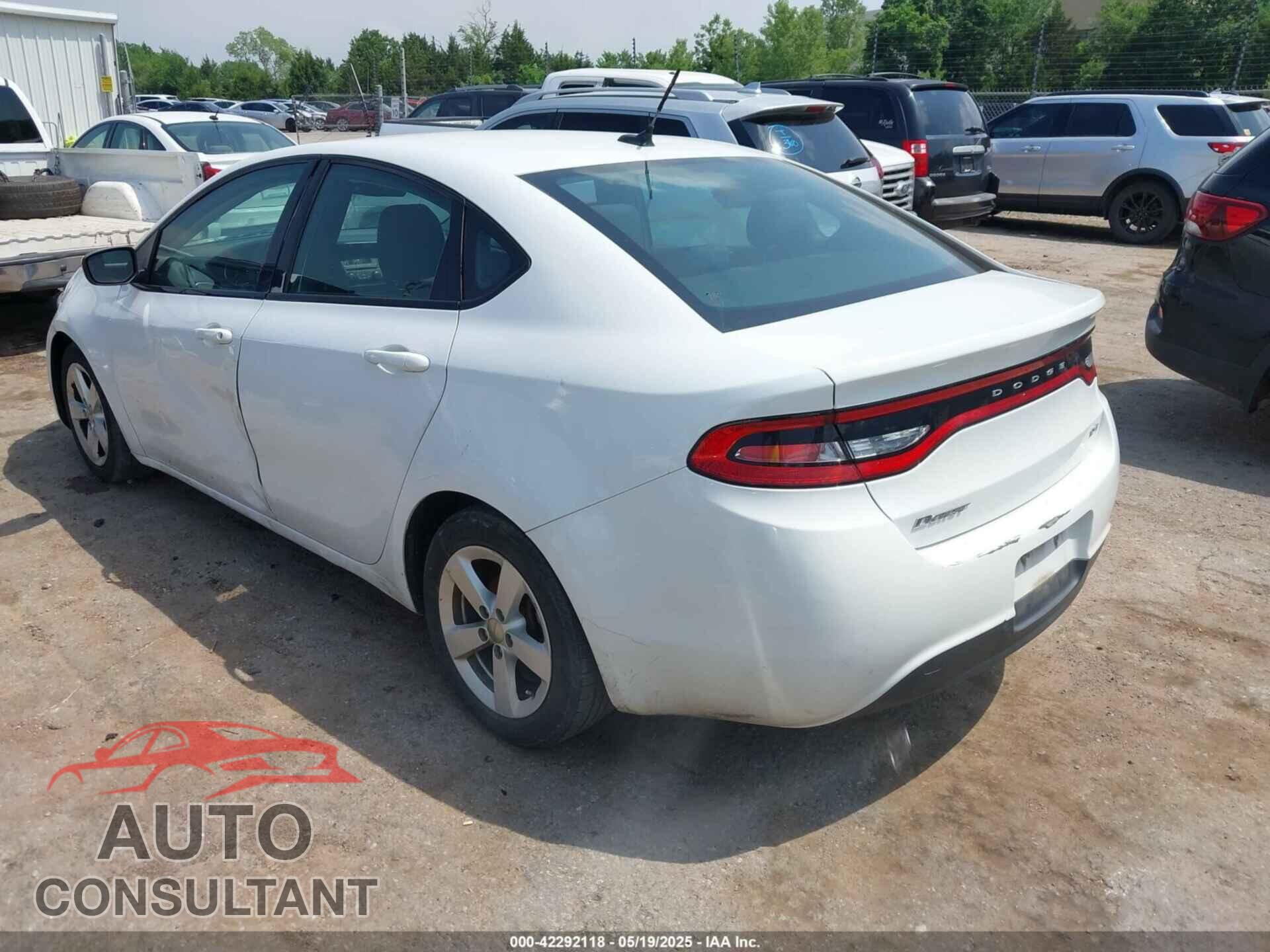 DODGE DART 2016 - 1C3CDFBB6GD727816