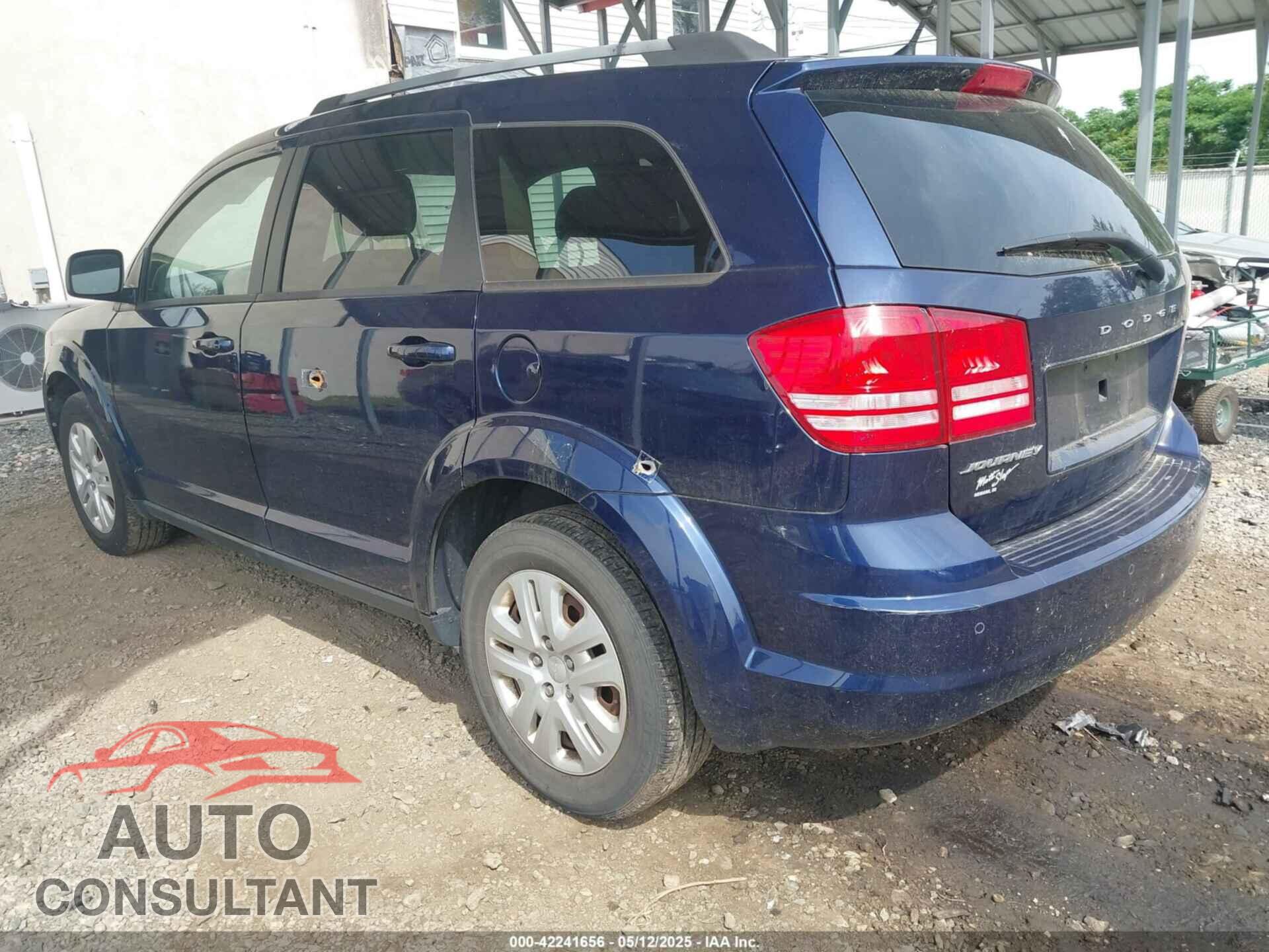 DODGE JOURNEY 2017 - 3C4PDCAB7HT700746