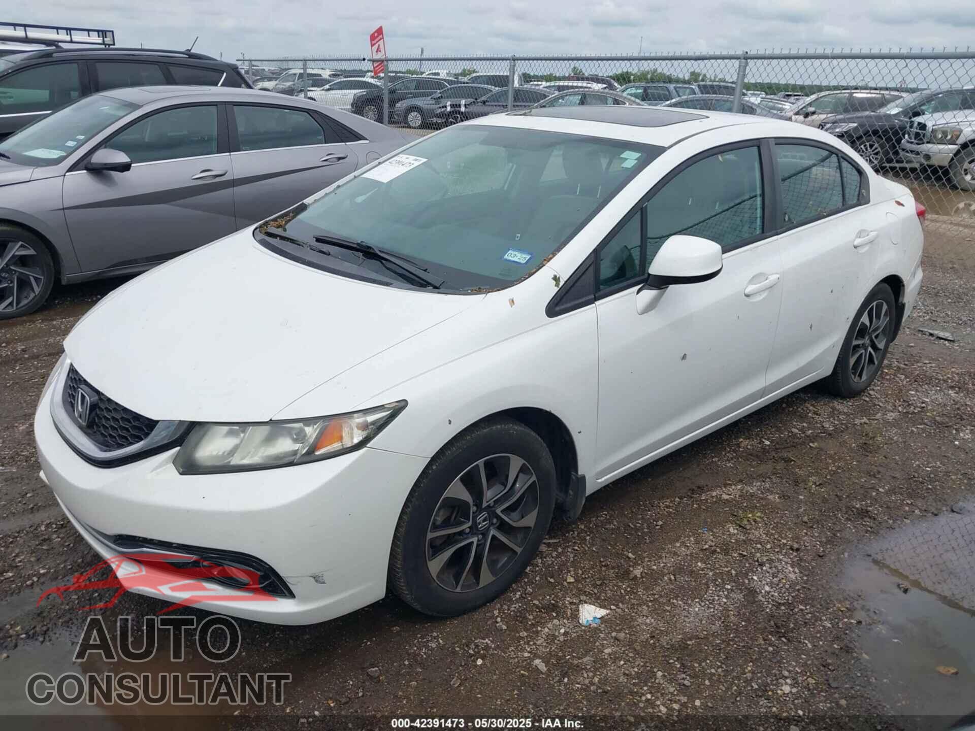 HONDA CIVIC 2013 - 19XFB2F94DE082138