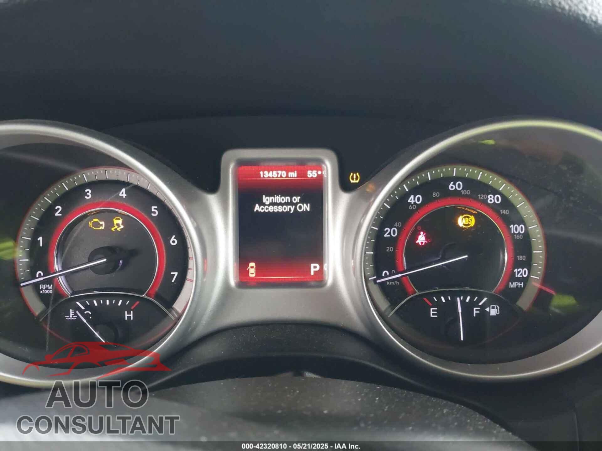 DODGE JOURNEY 2017 - 3C4PDCAB8HT608108