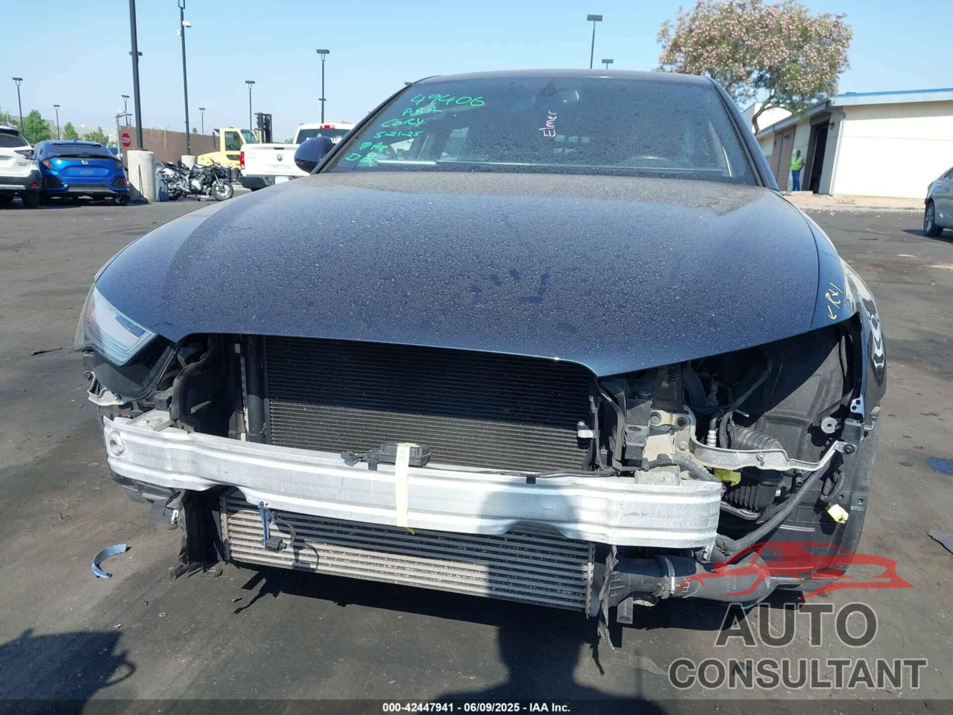 AUDI A6 2017 - WAUC8AFC2HN057292