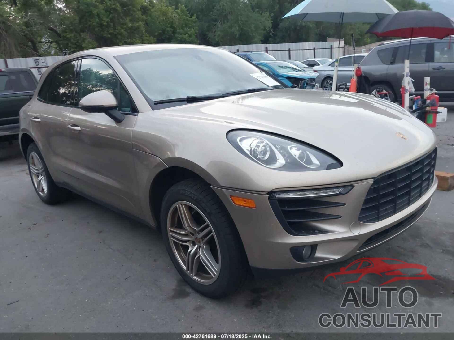 PORSCHE MACAN 2015 - WP1AB2A50FLB71387