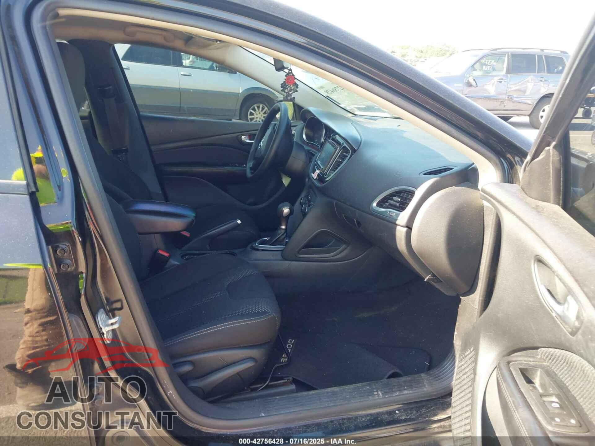 DODGE DART 2015 - 1C3CDFBB9FD390458
