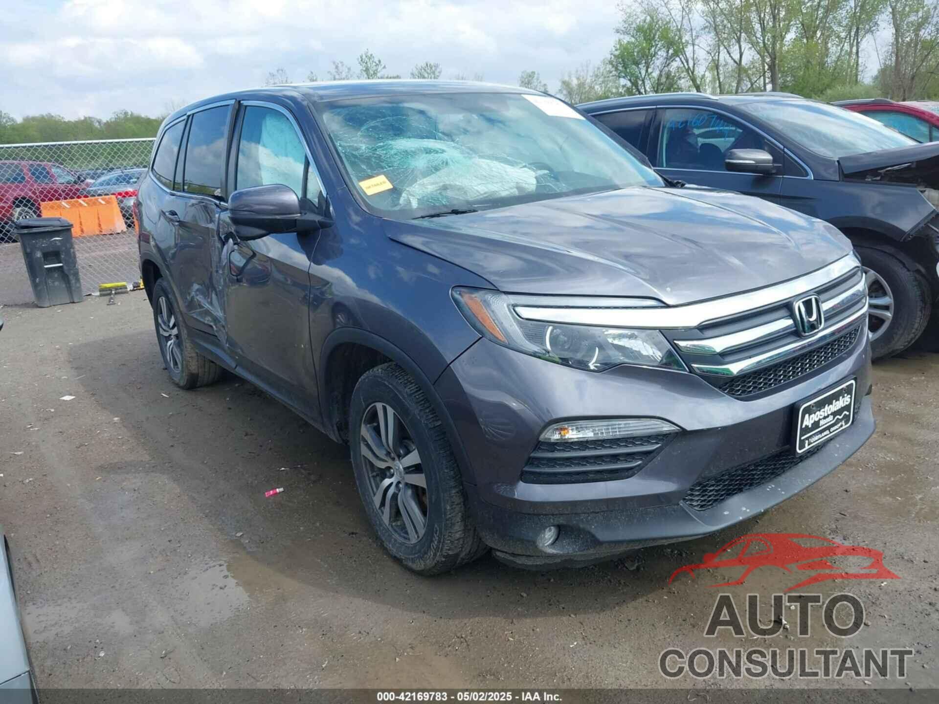 HONDA PILOT 2018 - 5FNYF6H30JB039693