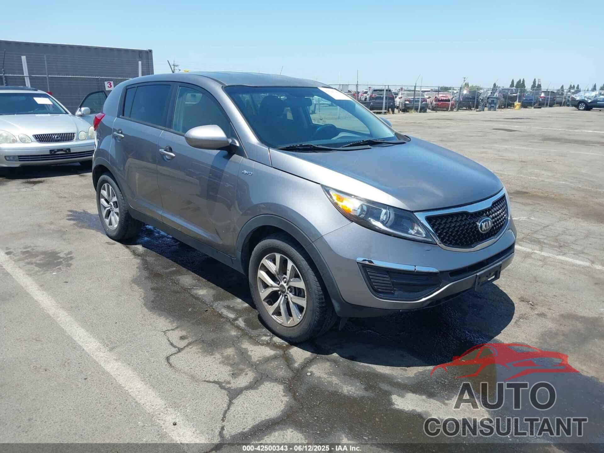 KIA SPORTAGE 2016 - KNDPBCAC8G7871586