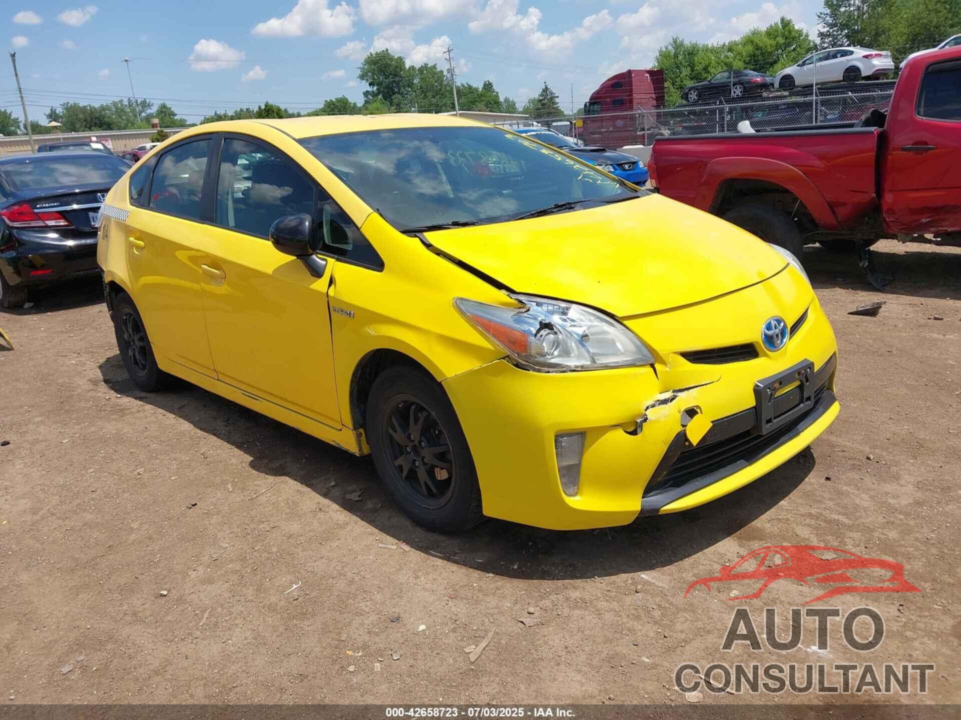 TOYOTA PRIUS 2013 - JTDKN3DU0D5575913