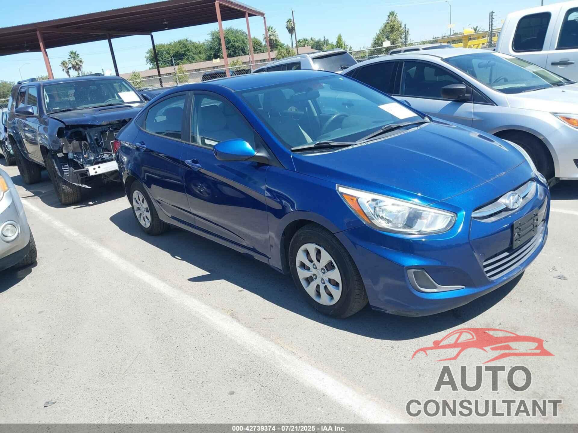 HYUNDAI ACCENT 2016 - KMHCT4AEXGU943260