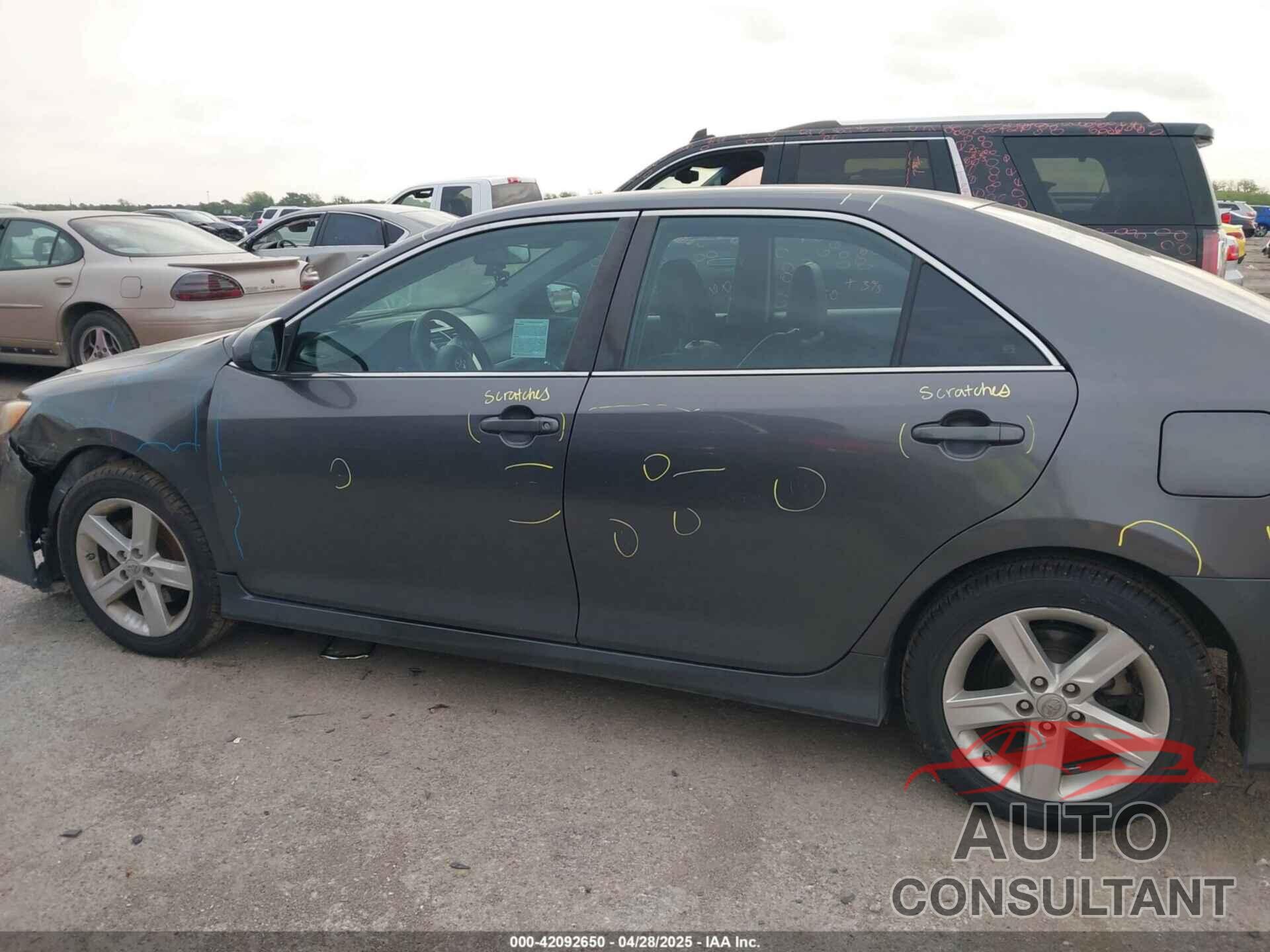 TOYOTA CAMRY 2013 - 4T1BF1FK8DU289581