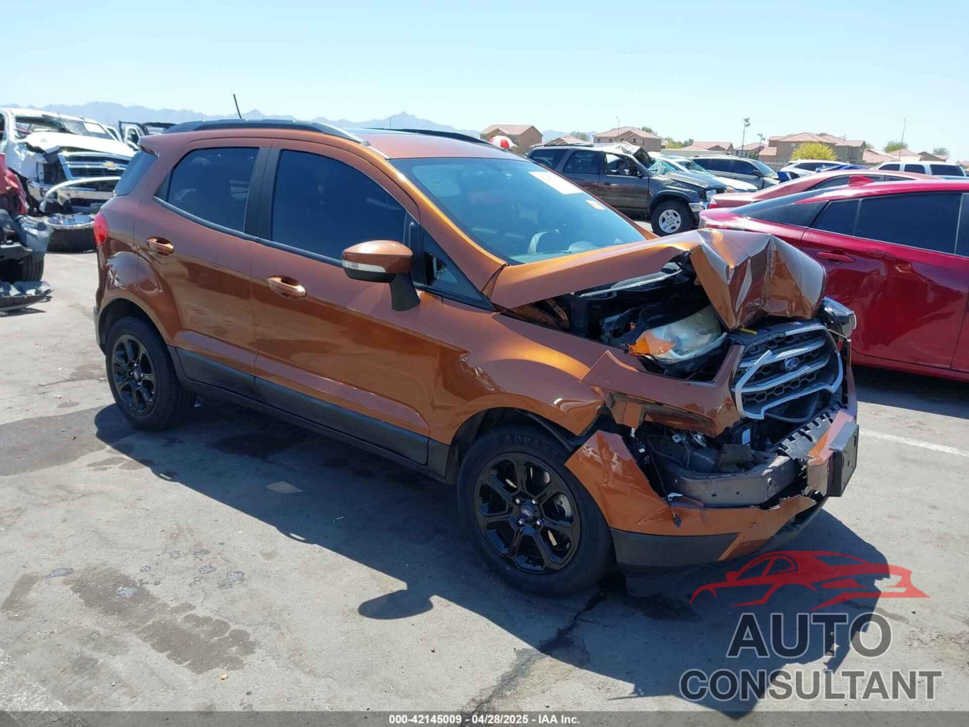 FORD ECOSPORT 2018 - MAJ3P1TE2JC249248