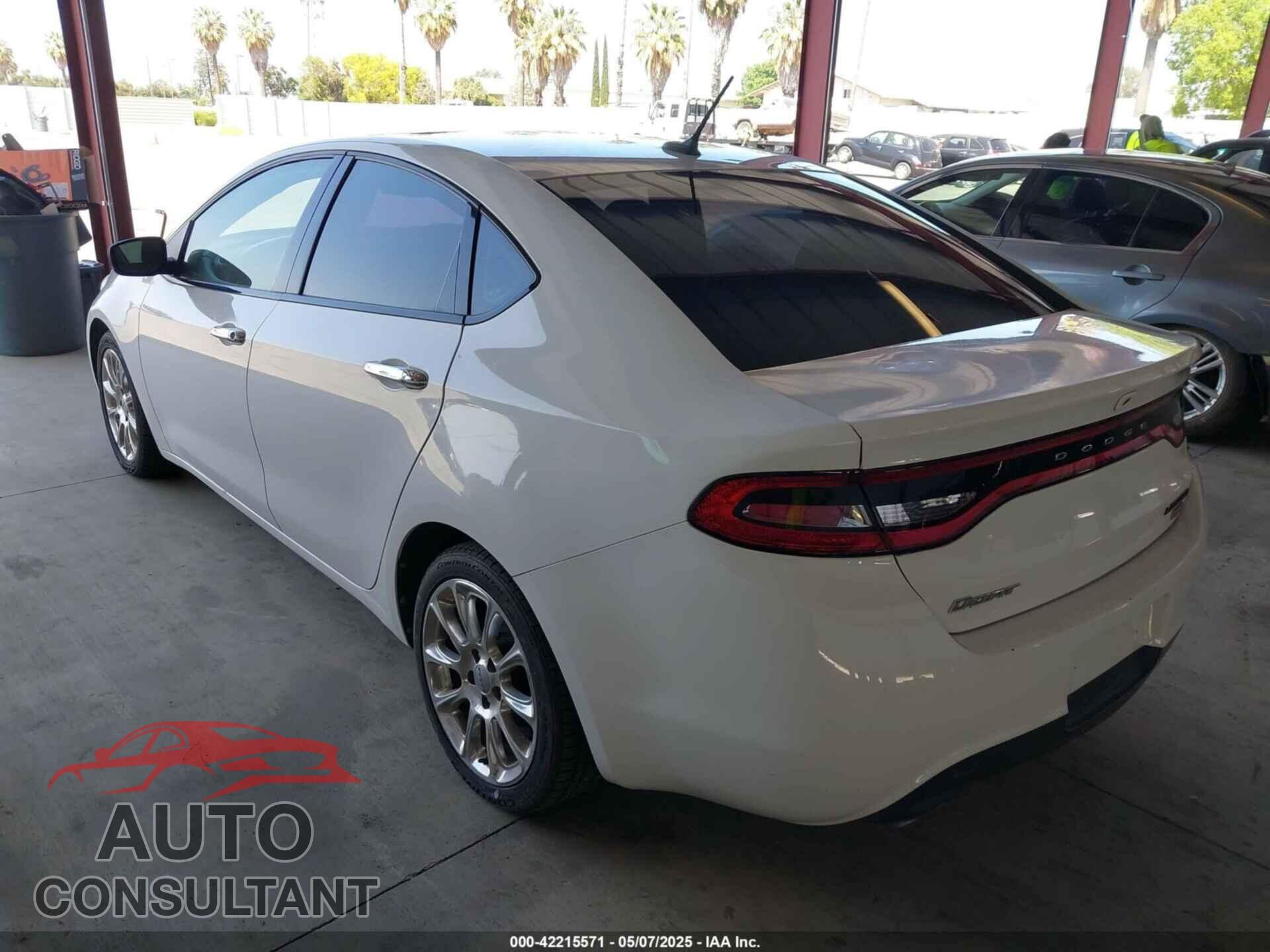 DODGE DART 2013 - 1C3CDFCH6DD135010