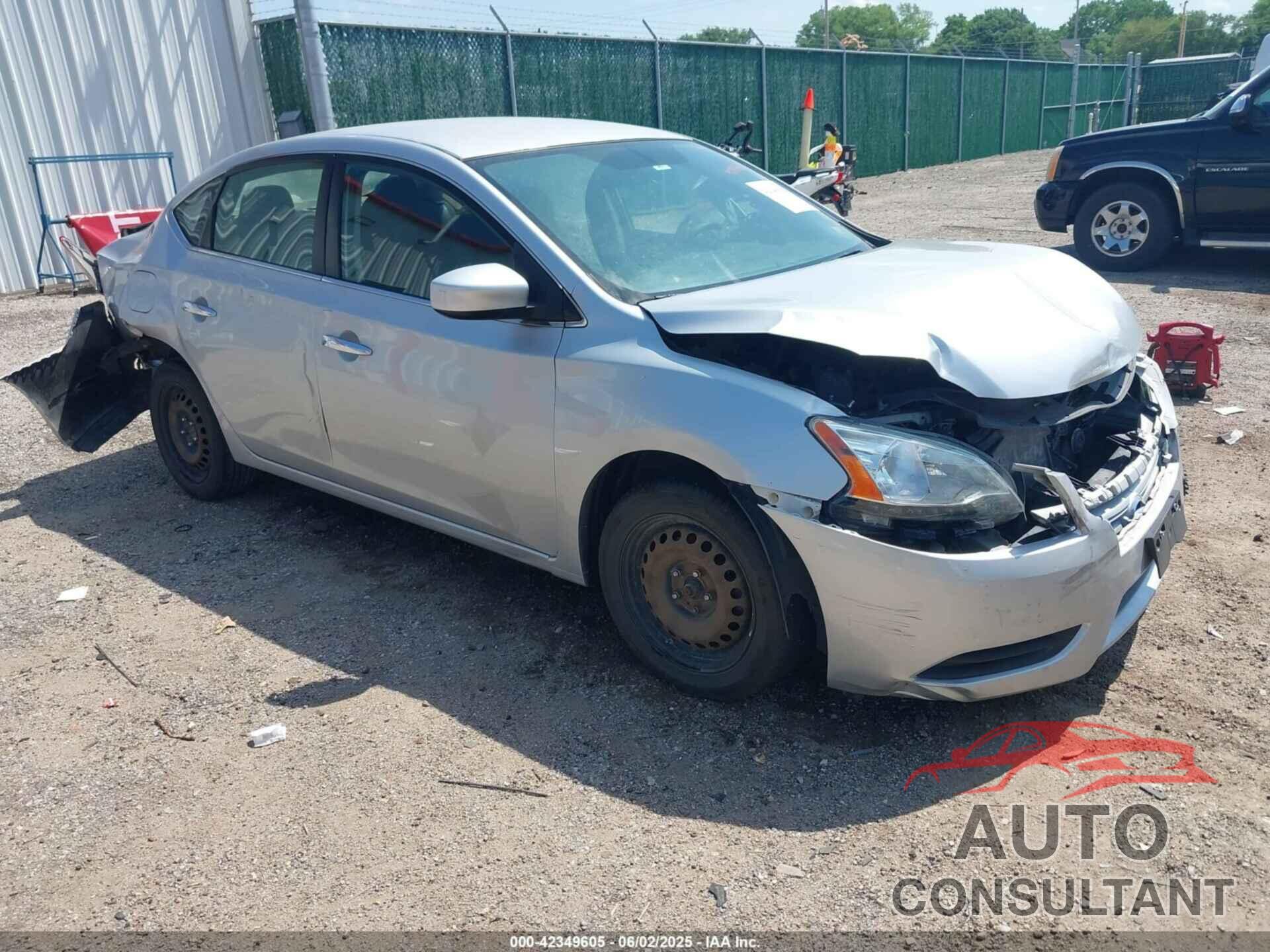 NISSAN SENTRA 2015 - 3N1AB7AP0FY350314