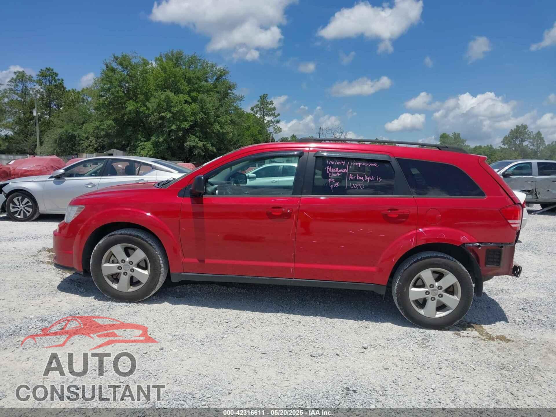 DODGE JOURNEY 2017 - 3C4PDCAB1HT520226