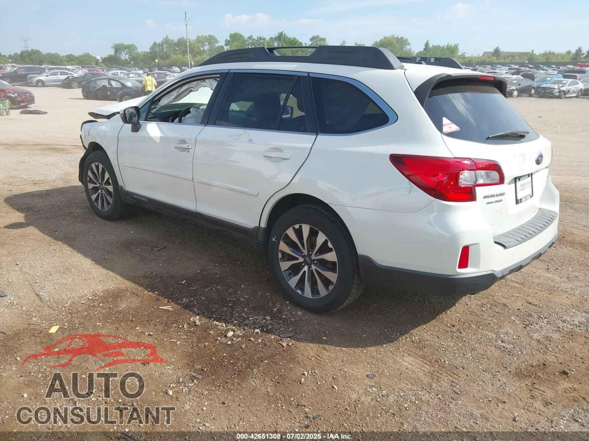 SUBARU OUTBACK 2015 - 4S4BSBLC2F3269012