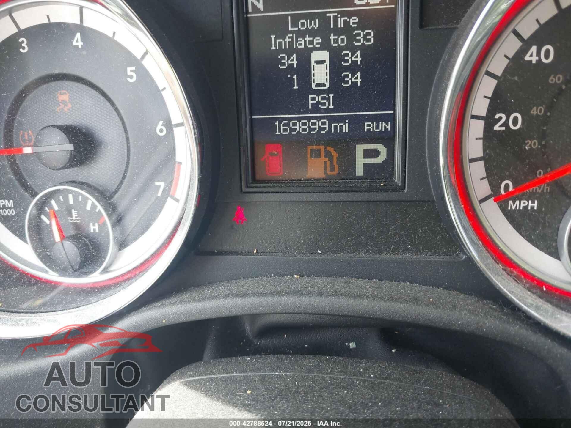 DODGE DURANGO 2013 - 1C4RDJDG7DC662400