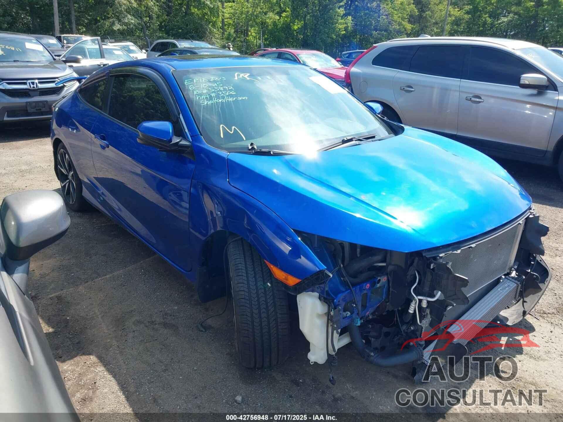 HONDA CIVIC 2017 - 2HGFC3A58HH755449