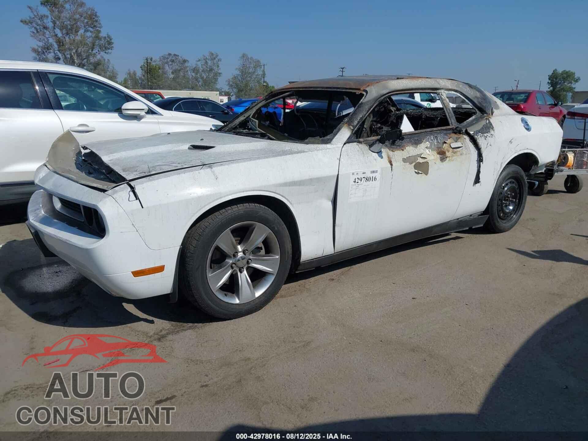 DODGE CHALLENGER 2013 - 2C3CDYAG7DH692176