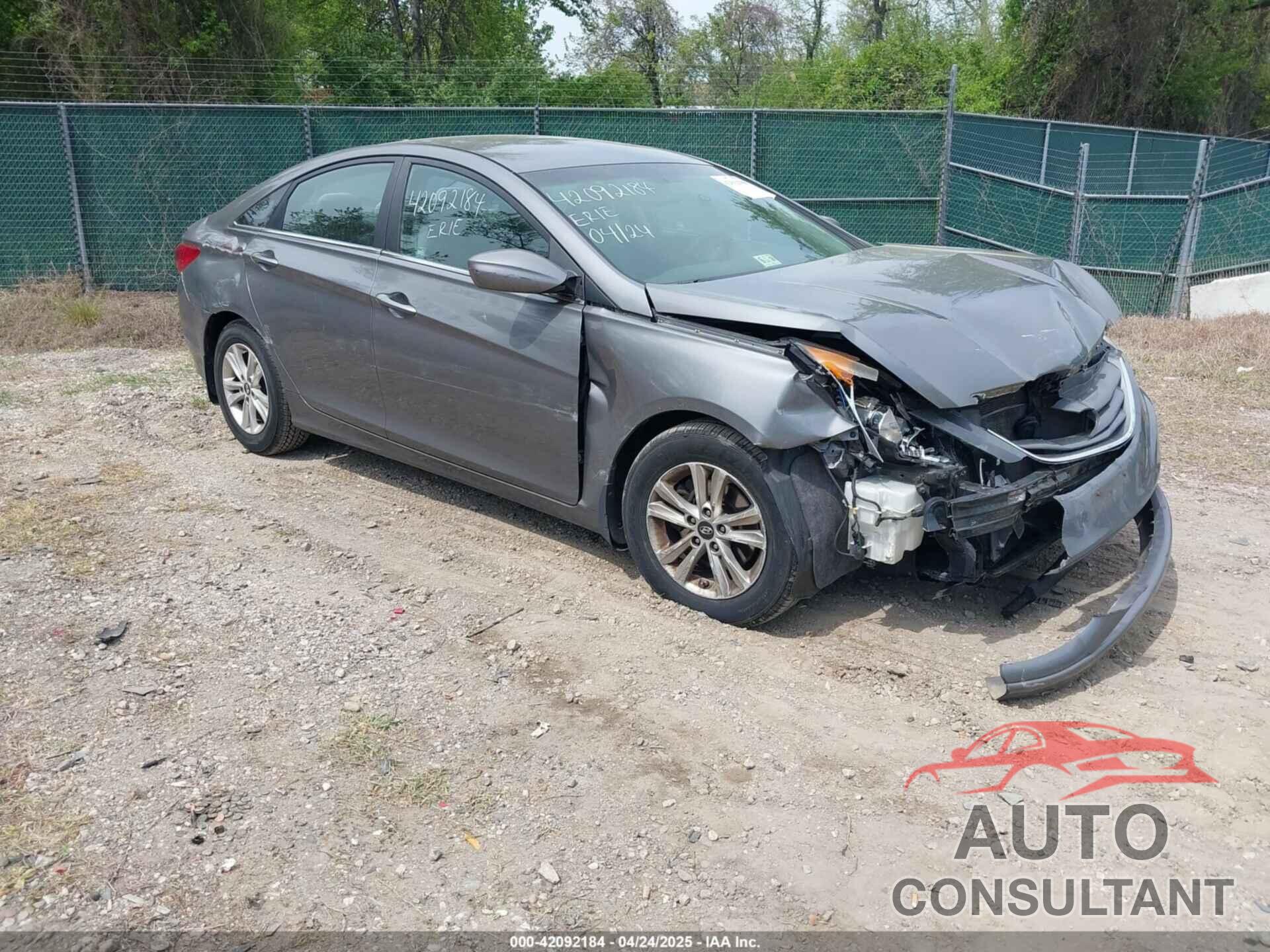 HYUNDAI SONATA 2012 - 5NPEB4AC4CH484648