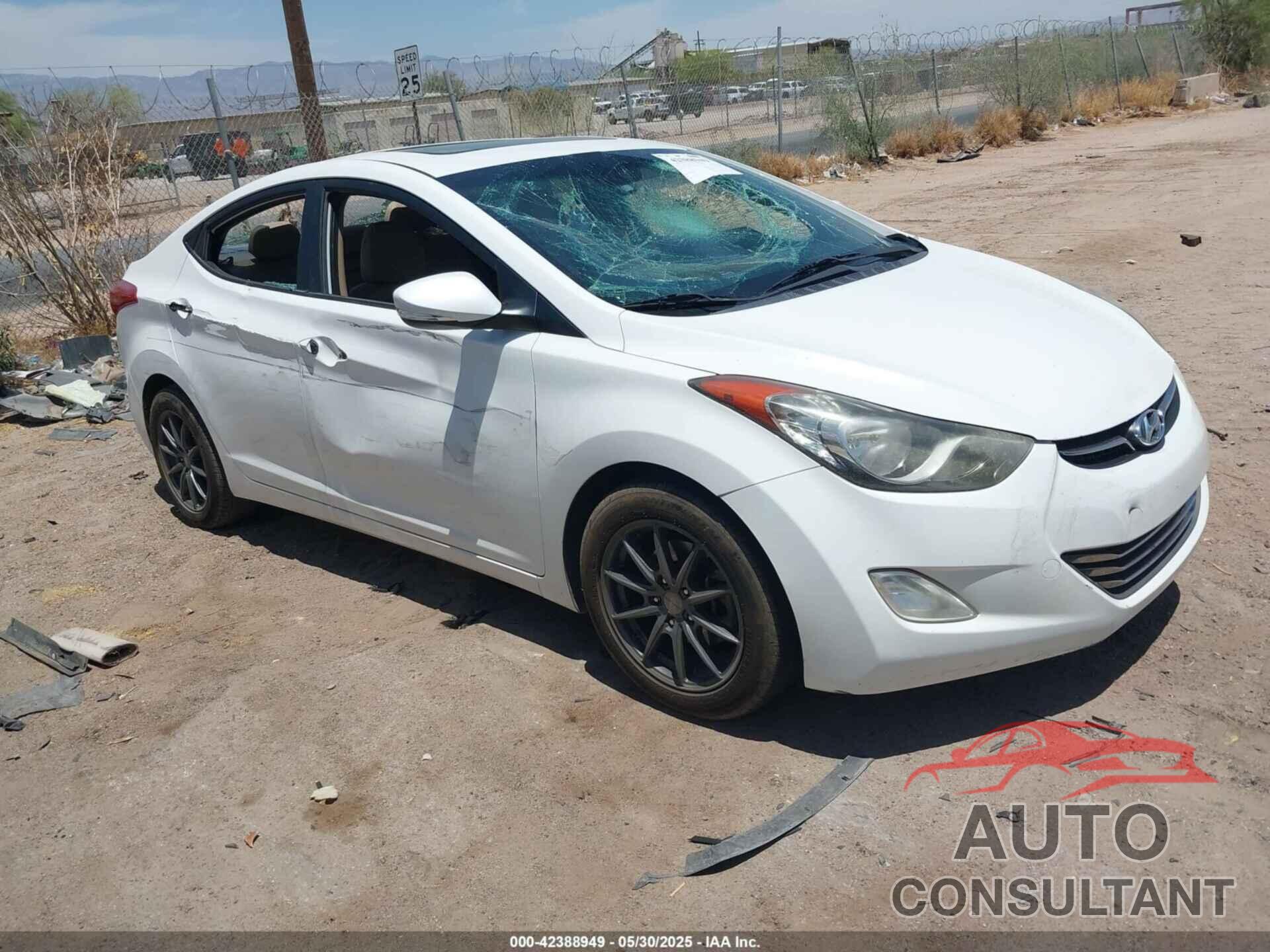 HYUNDAI ELANTRA 2013 - 5NPDH4AEXD8253167