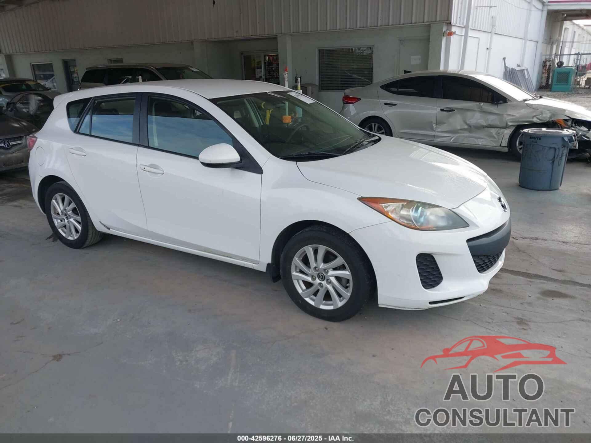 MAZDA 3 2013 - JM1VL1L72D1814262