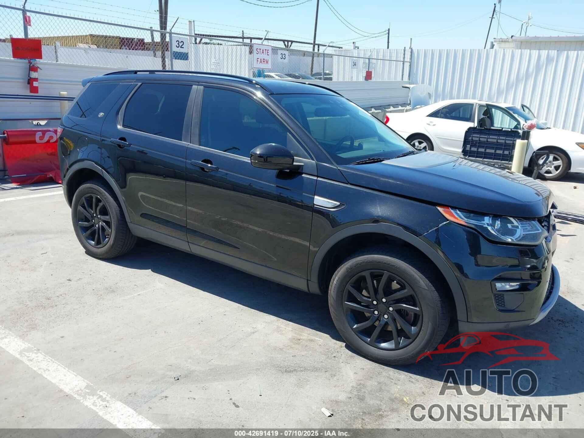 LAND ROVER DISCOVERY SPORT 2016 - SALCR2BG1GH596541