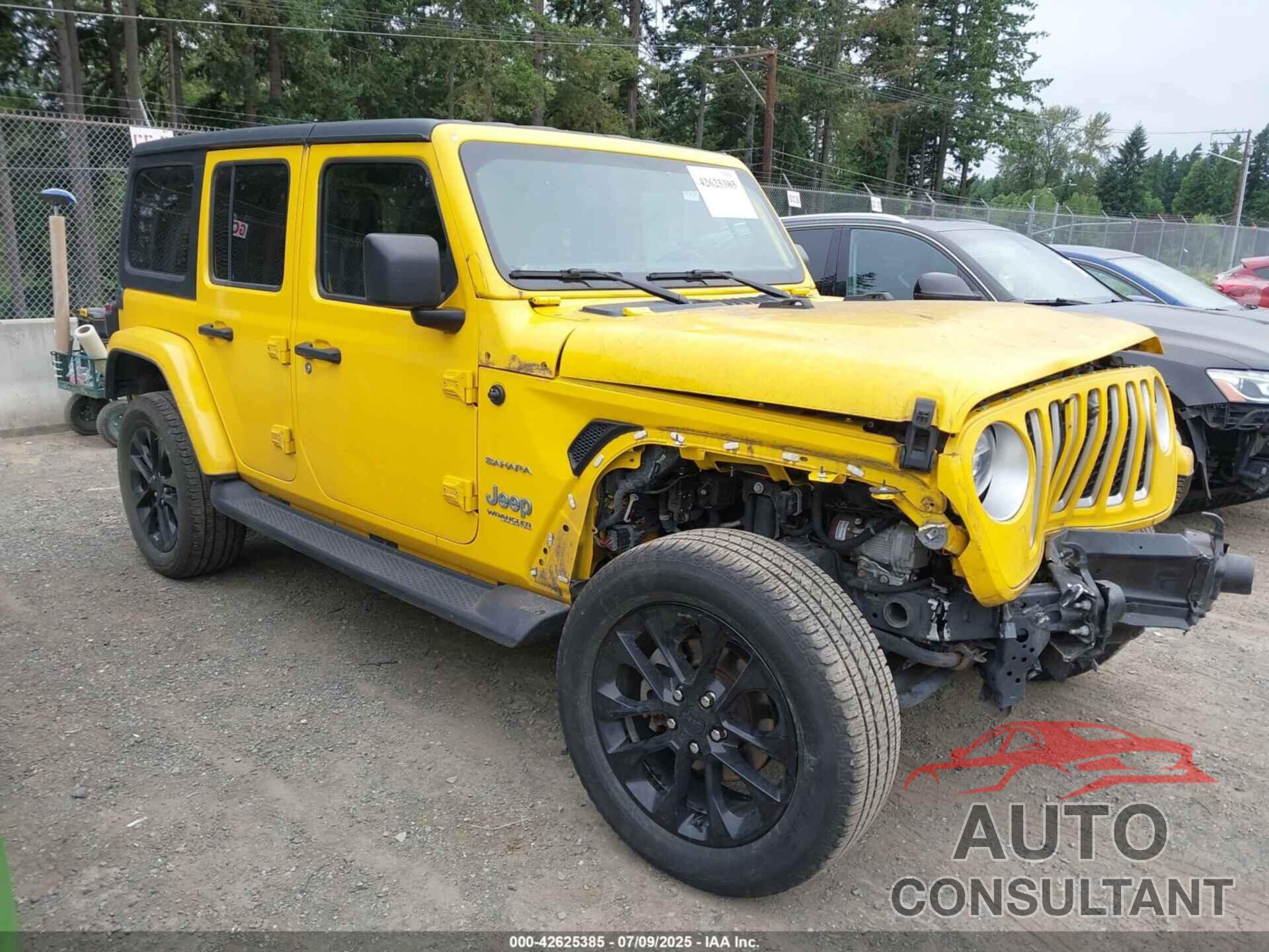 JEEP WRANGLER 4XE 2021 - 1C4JJXP68MW762483