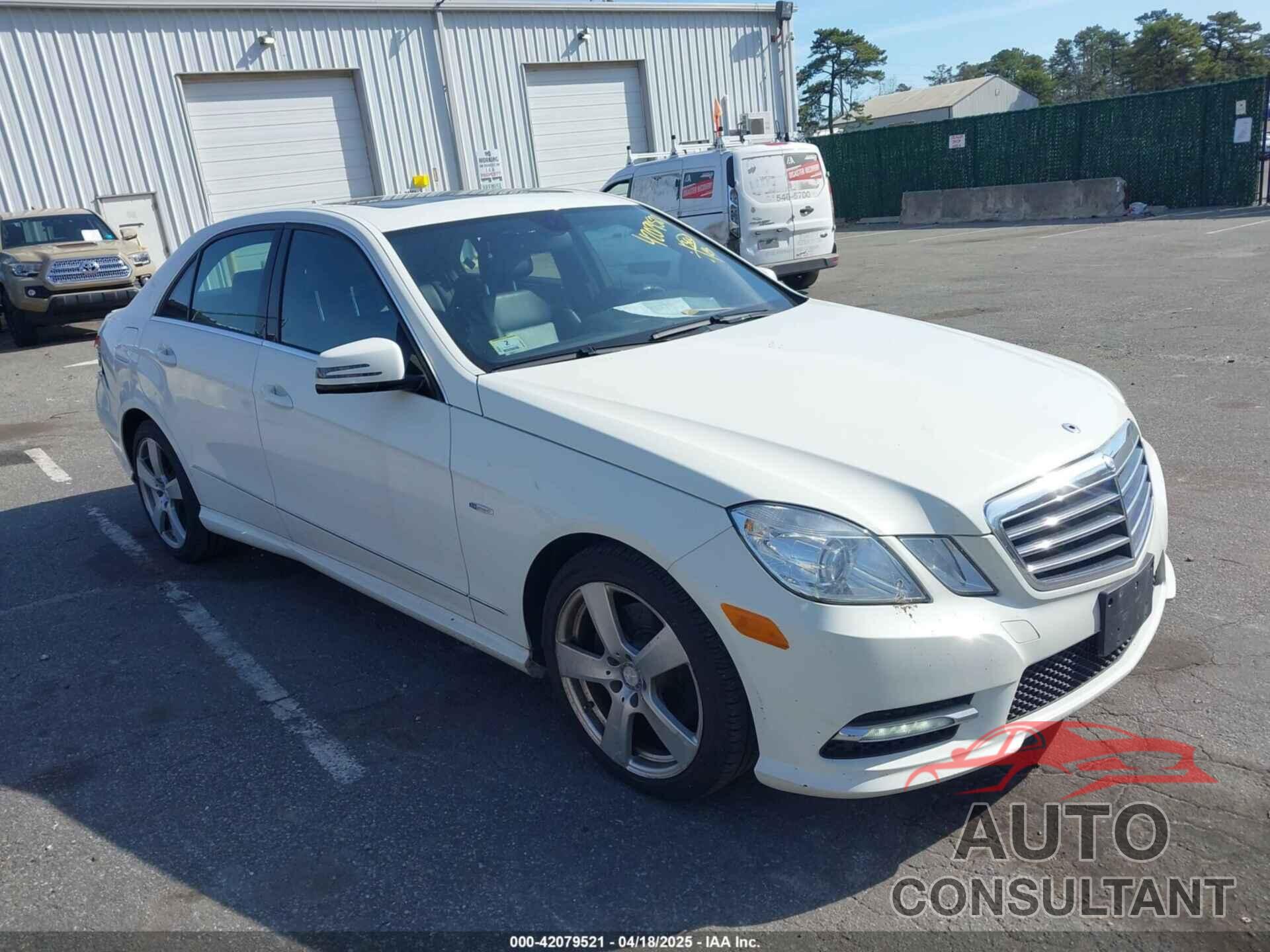 MERCEDES-BENZ E 350 2012 - WDDHF8JB2CA619686