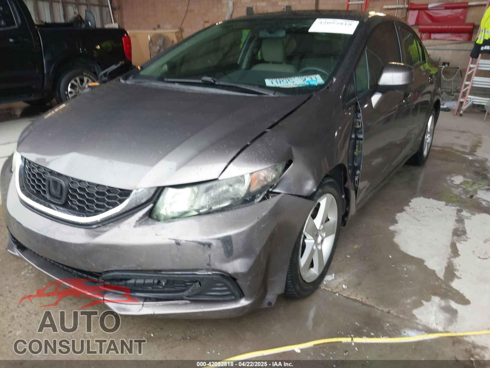HONDA CIVIC 2013 - 19XFB2F89DE032181