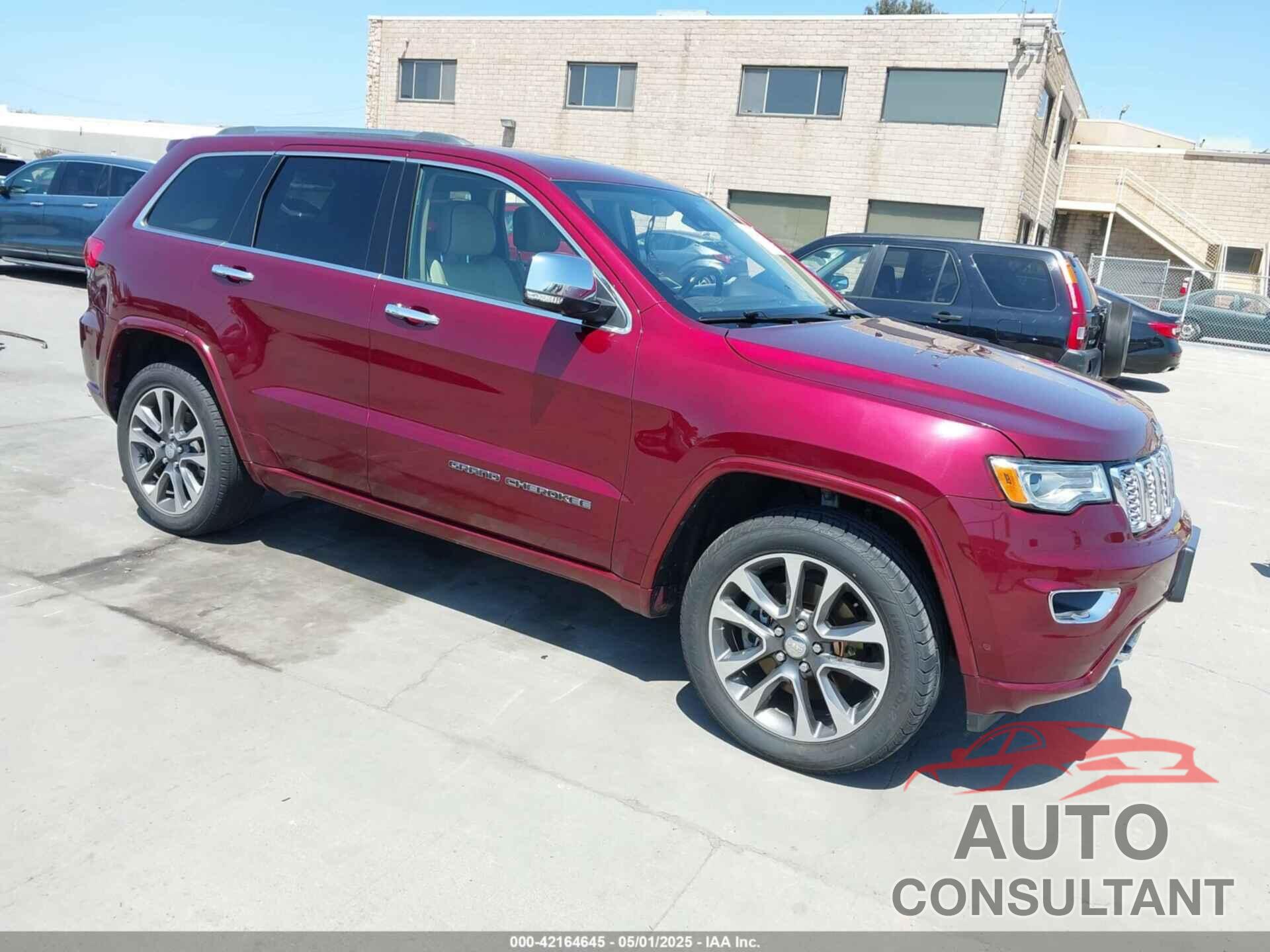 JEEP GRAND CHEROKEE 2017 - 1C4RJFCTXHC676236